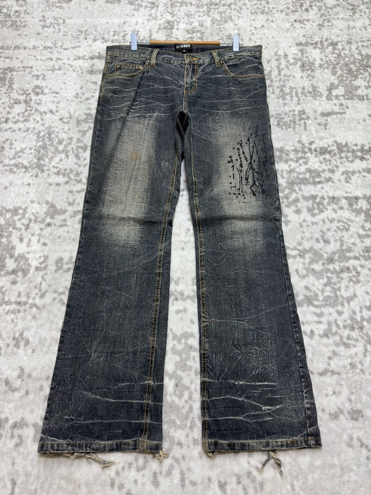 JACKROSE × Japanese Brand Vintage Japanese Jack Rose Acid Wash