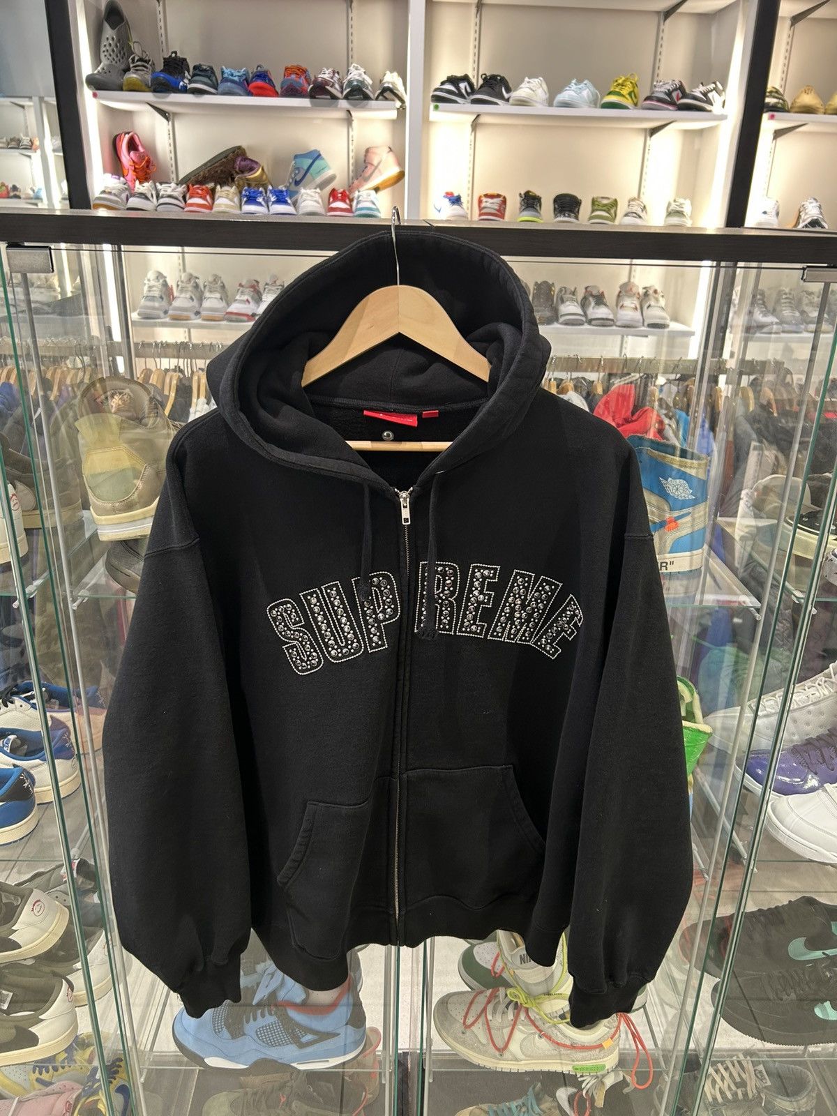B.B. Simon × Supreme SUPREME B.B. SIMON ZIP UP HOODED SWEATSHIRT
