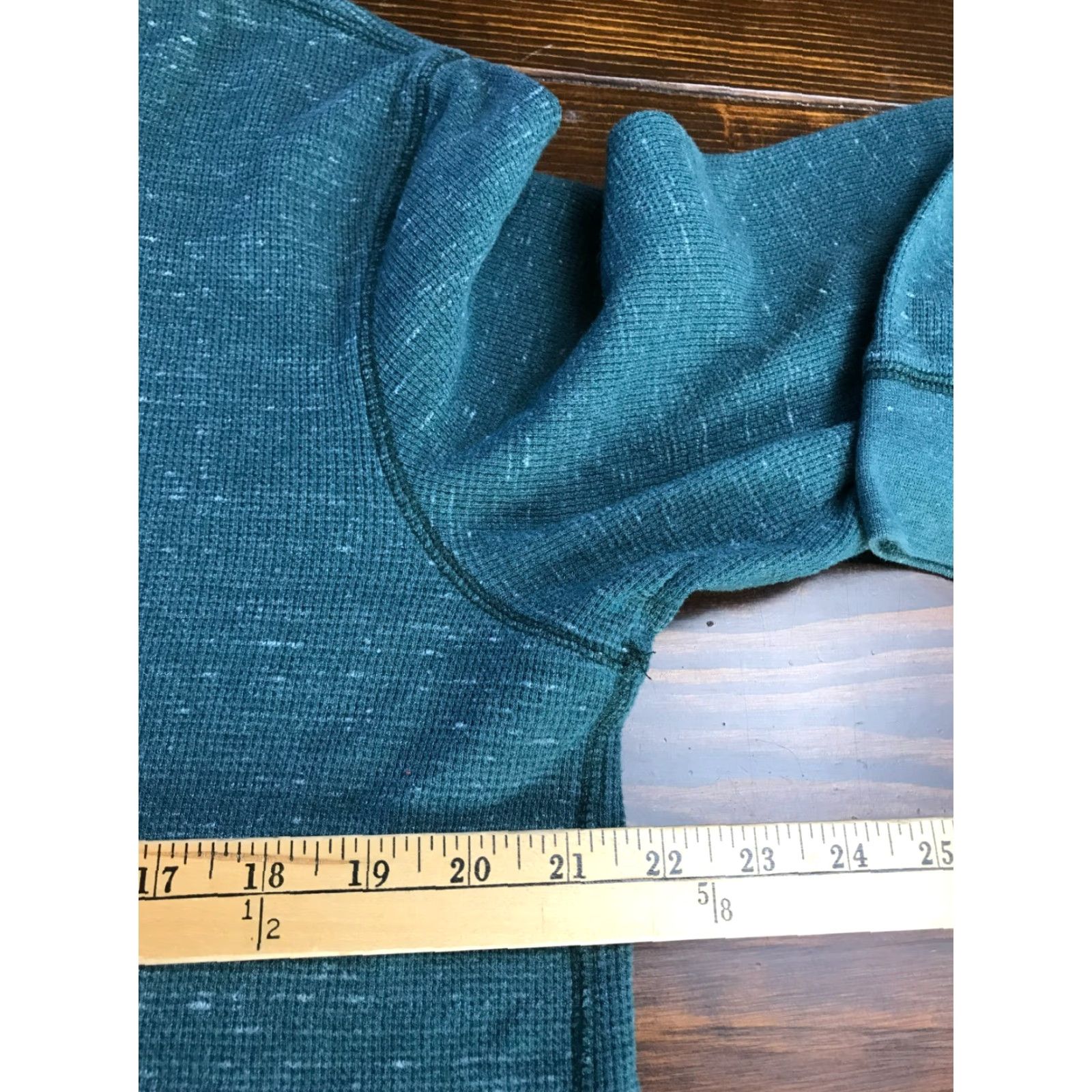 Vintage Sonoma Shirt Men XL Green Thermal Long Sleeve Shirt Size US XL / EU 56 / 4 - 3 Thumbnail