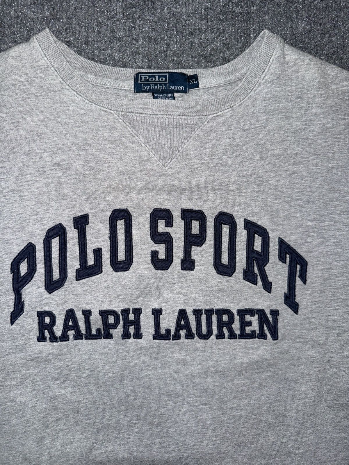 Polo Ralph Lauren Vintage Polo Sport RL Embroidered Crewneck Sweatshirt (XL) Size US XL / EU 56 / 4 - 2 Thumbnail