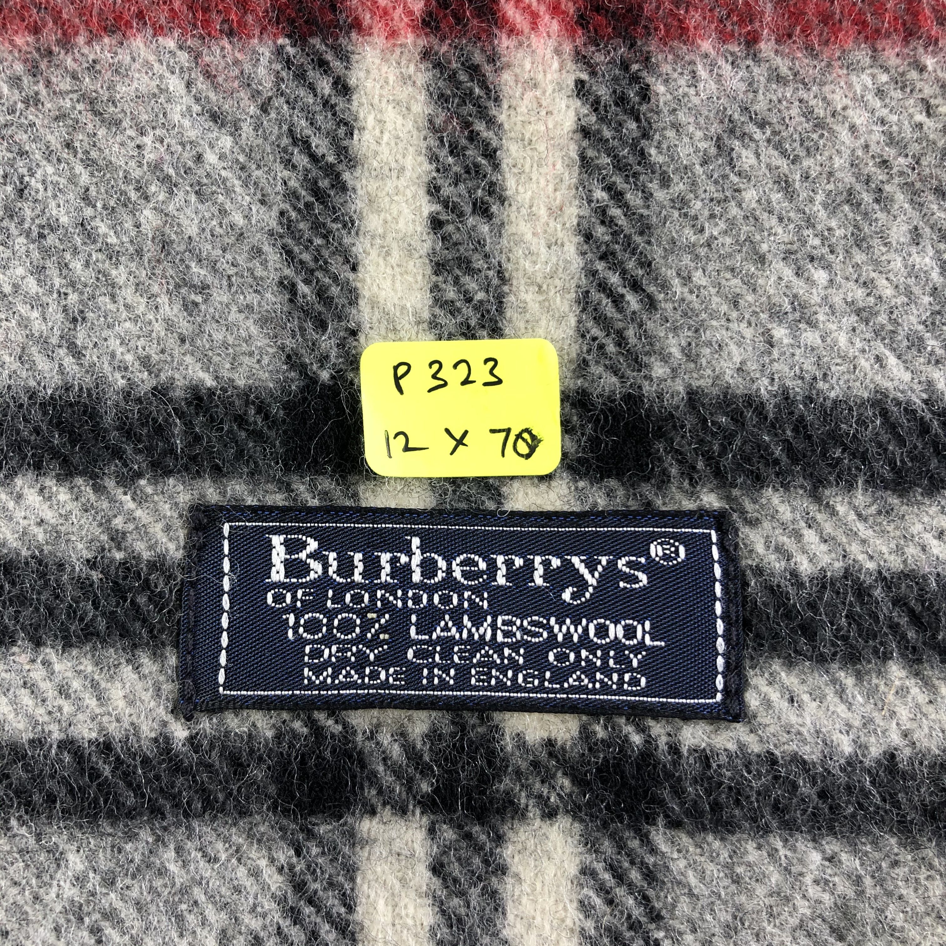 Burberry Burberry Lambswool Scarf / Muffler / Neckwear Size ONE SIZE - 7 Thumbnail