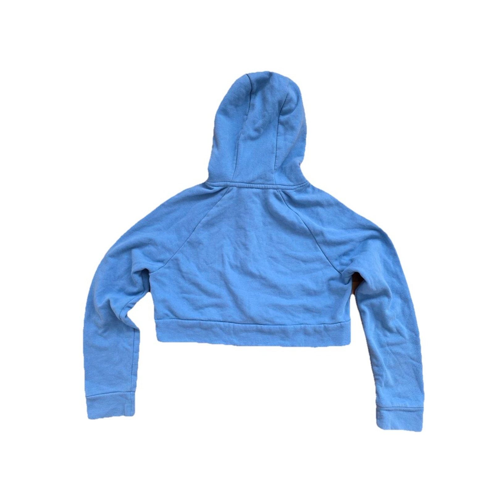 Gymshark Gymshark Women Cropped Hoodie Blue Y2K Size Small A001395 Size S / US 4 / IT 40 - 2 Thumbnail