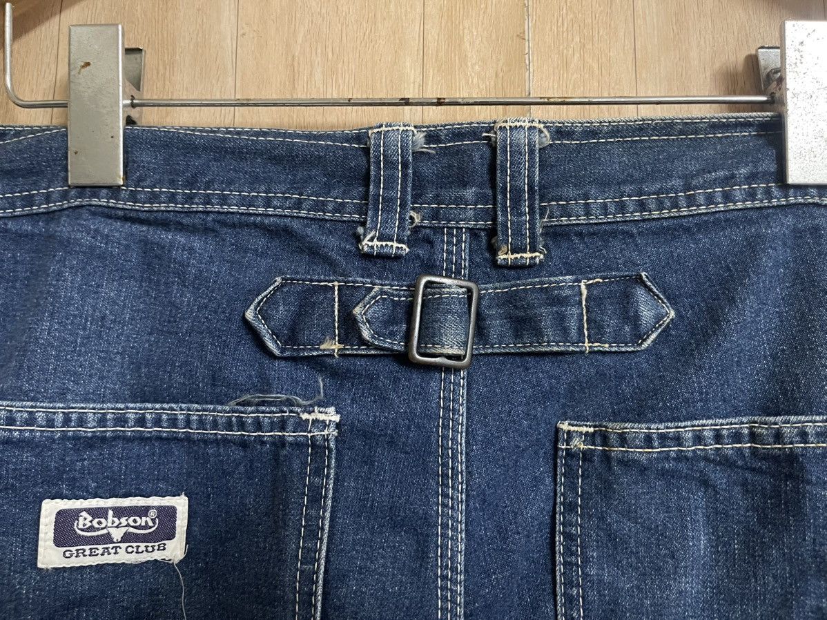 Vintage Vintage 60’s Carpenter Pants W33 L42 Buckle Back by Bobson Size US 33 - 4 Thumbnail
