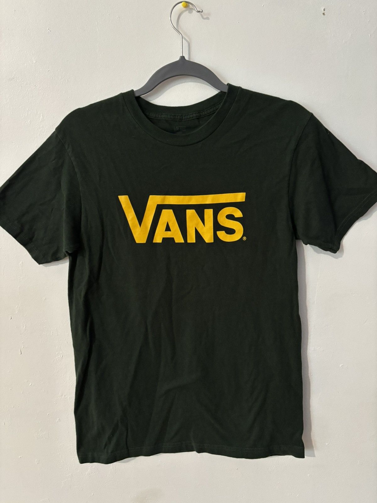 Vans Vans Green/Yellow T-Shirt Size US S / EU 44-46 / 1 - 1 Thumbnail