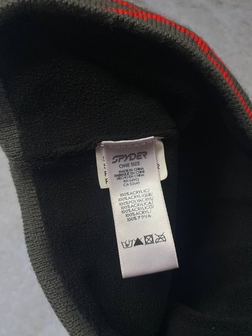 Japanese Brand Vintage Spyder Web over print Y2K Beanie Hat Size ONE SIZE - 4 Thumbnail