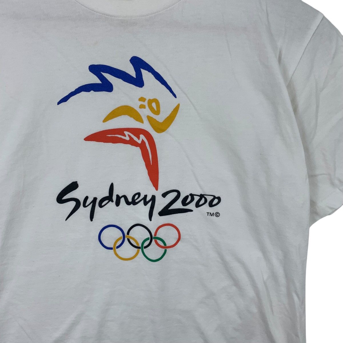 Vintage Vintage OLYMPIC SYDNEY 2000 Summer Sport Mascot Tee Shirt Size S / US 4 / IT 40 - 4 Thumbnail