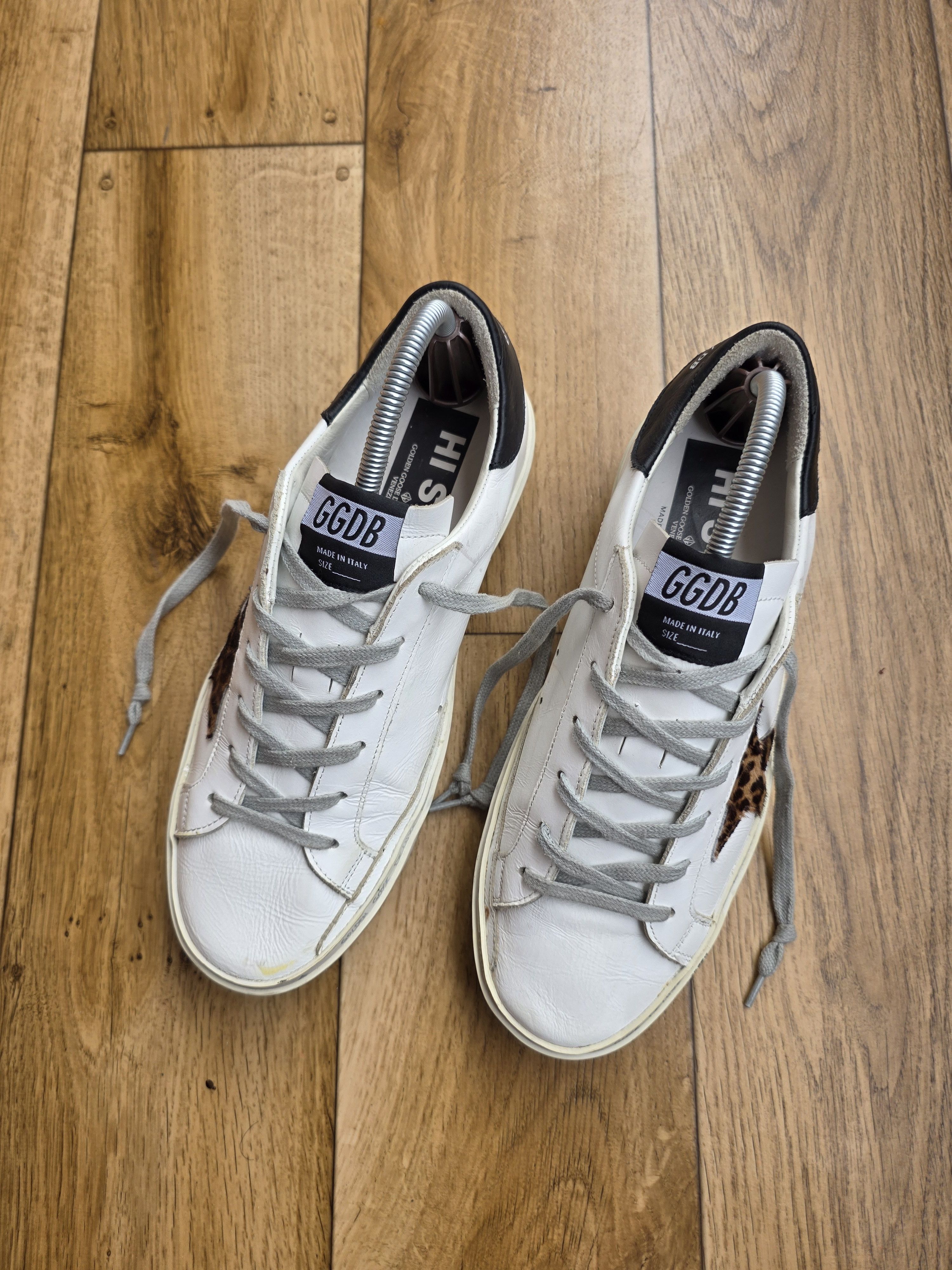 Golden Goose Golden Goose Hi Star Sneakers Size US 6 / EU 39 - 7 Thumbnail