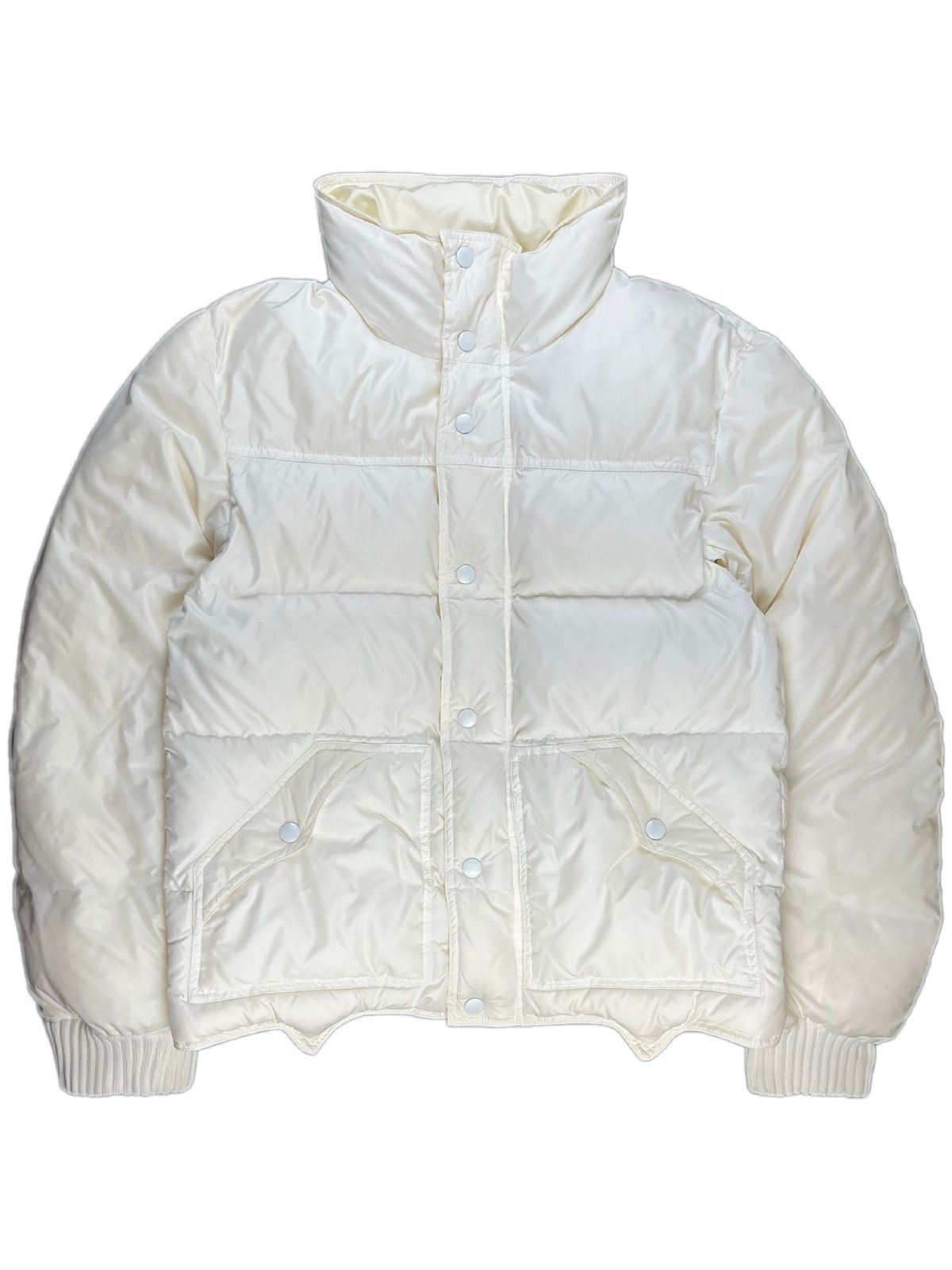 Pre-owned Dior X Hedi Slimane Aw06 Dior Homme Goose Down Puffer Jacket In White
