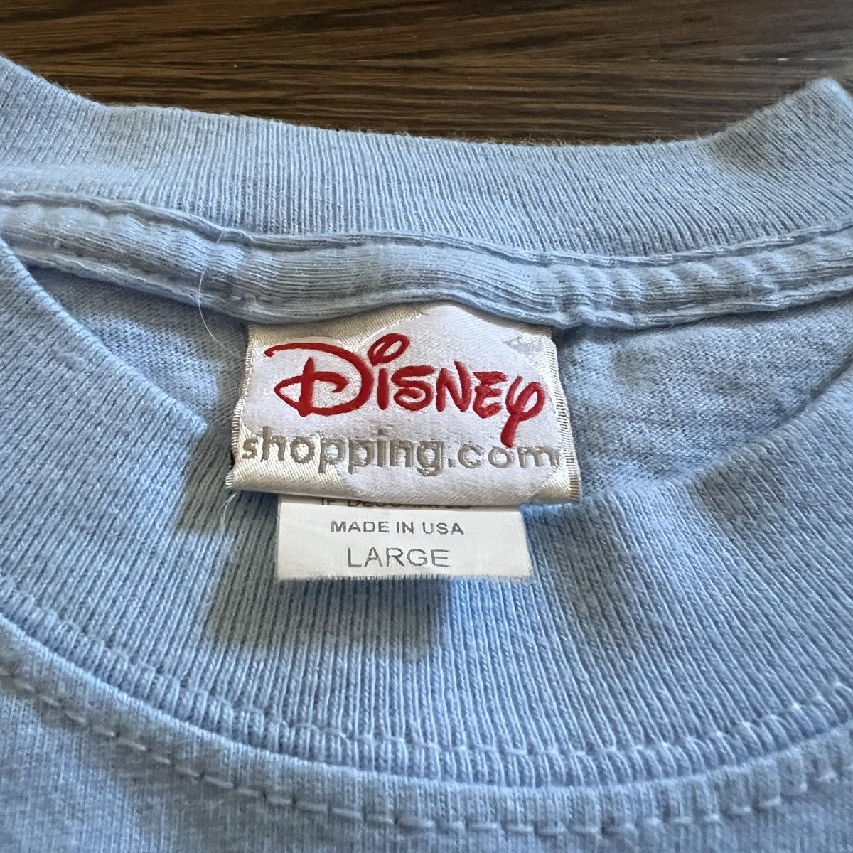 Disney Vintage Disney Peter Pan Tinker Bell sitting shirt Size US L / EU 52-54 / 3 - 3 Thumbnail