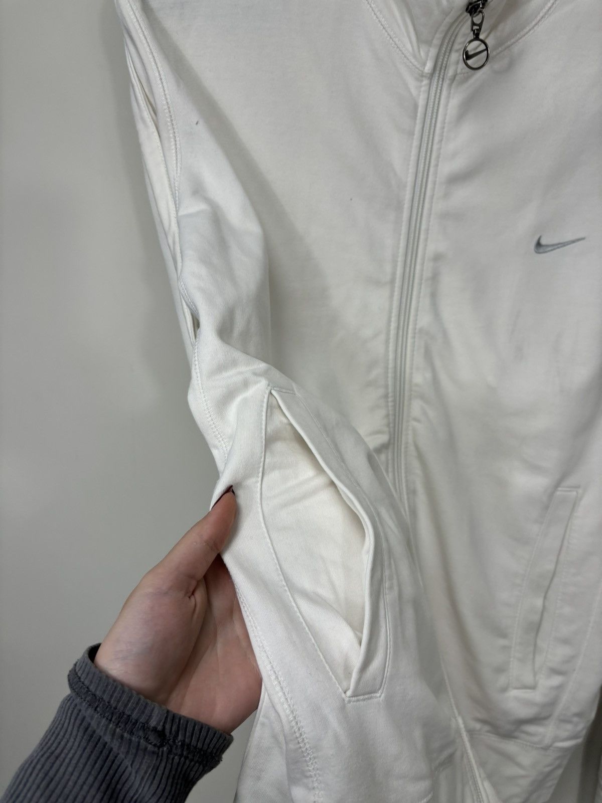 Nike Vintage Nike Y2K Drill Hype Full Zip Track Top Jacket Size US XL / EU 56 / 4 - 8 Thumbnail