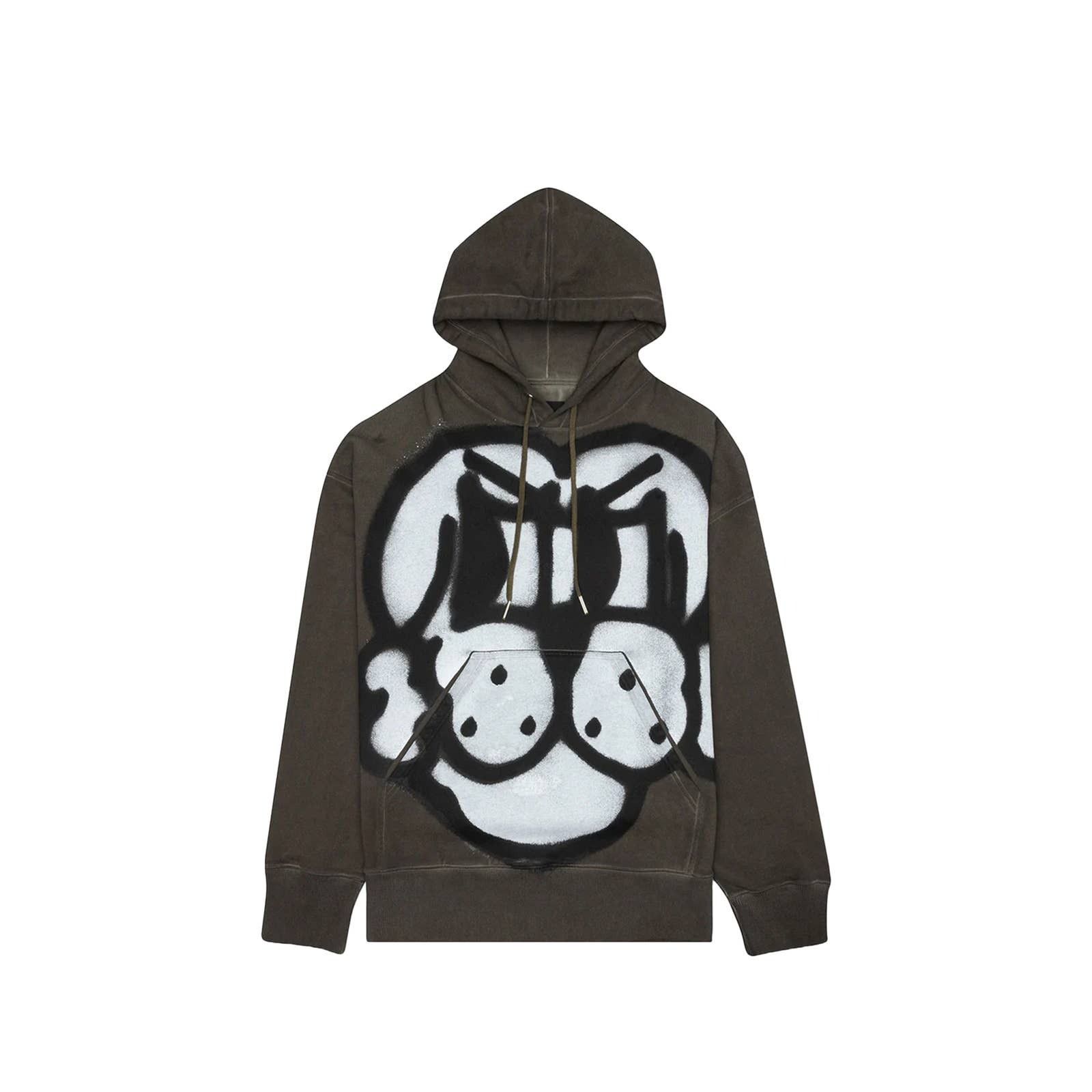 Givenchy RARE Underworld Death Psychedelic Silk Scarf Hoodie SS19 Grailed