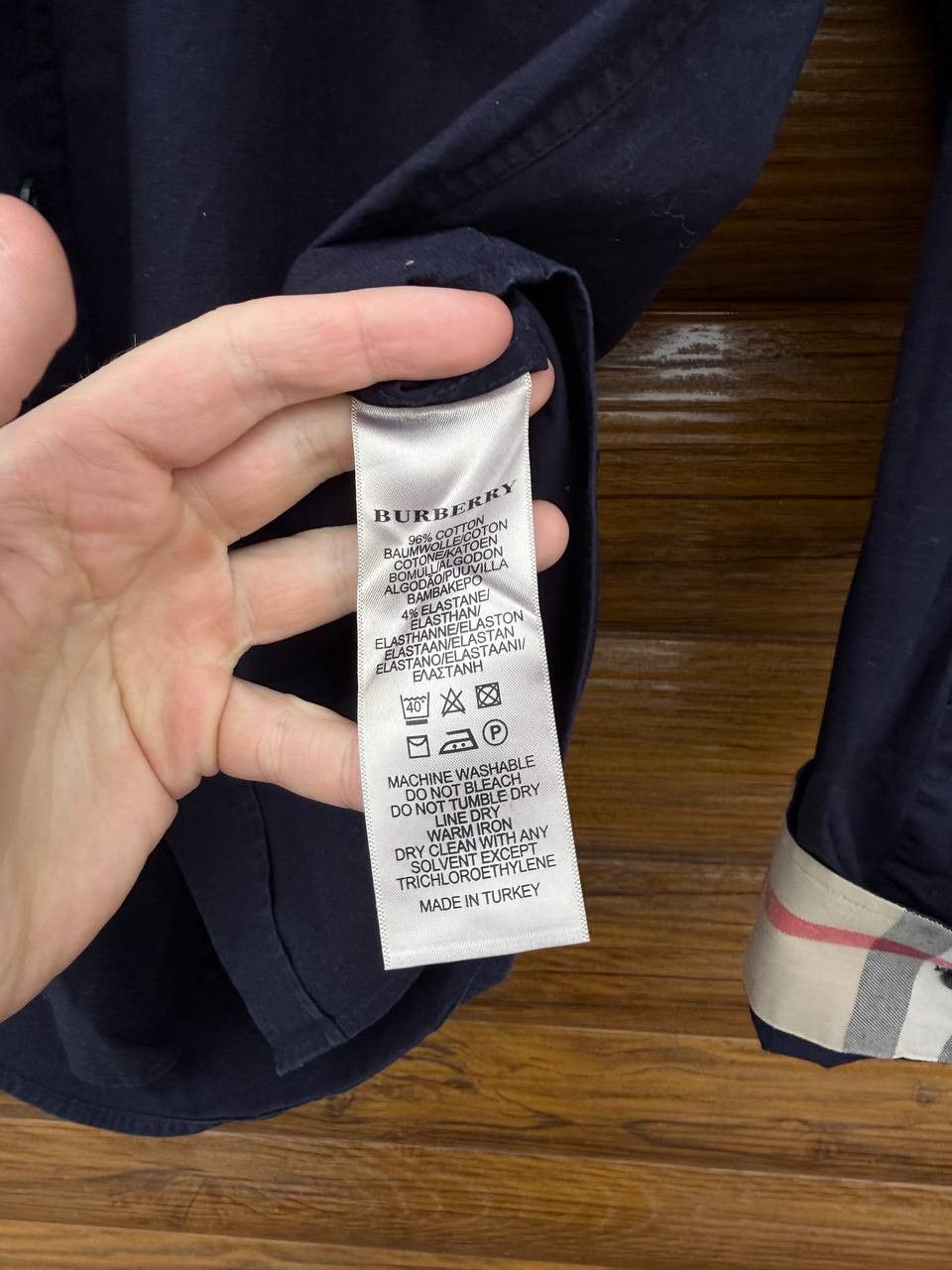 Burberry Burberry Brit Oxford Classic Nova Check Shirt Size US M / EU 48-50 / 2 - 8 Thumbnail