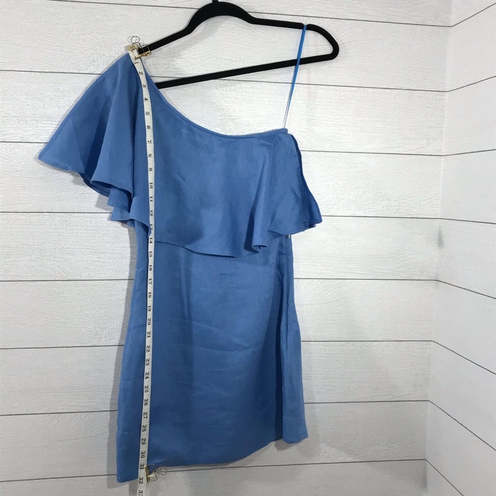 Other Capulet Clara Blue One Shoulder Mini Dress XS Size XS / US 0-2 / IT 36-38 - 3 Thumbnail