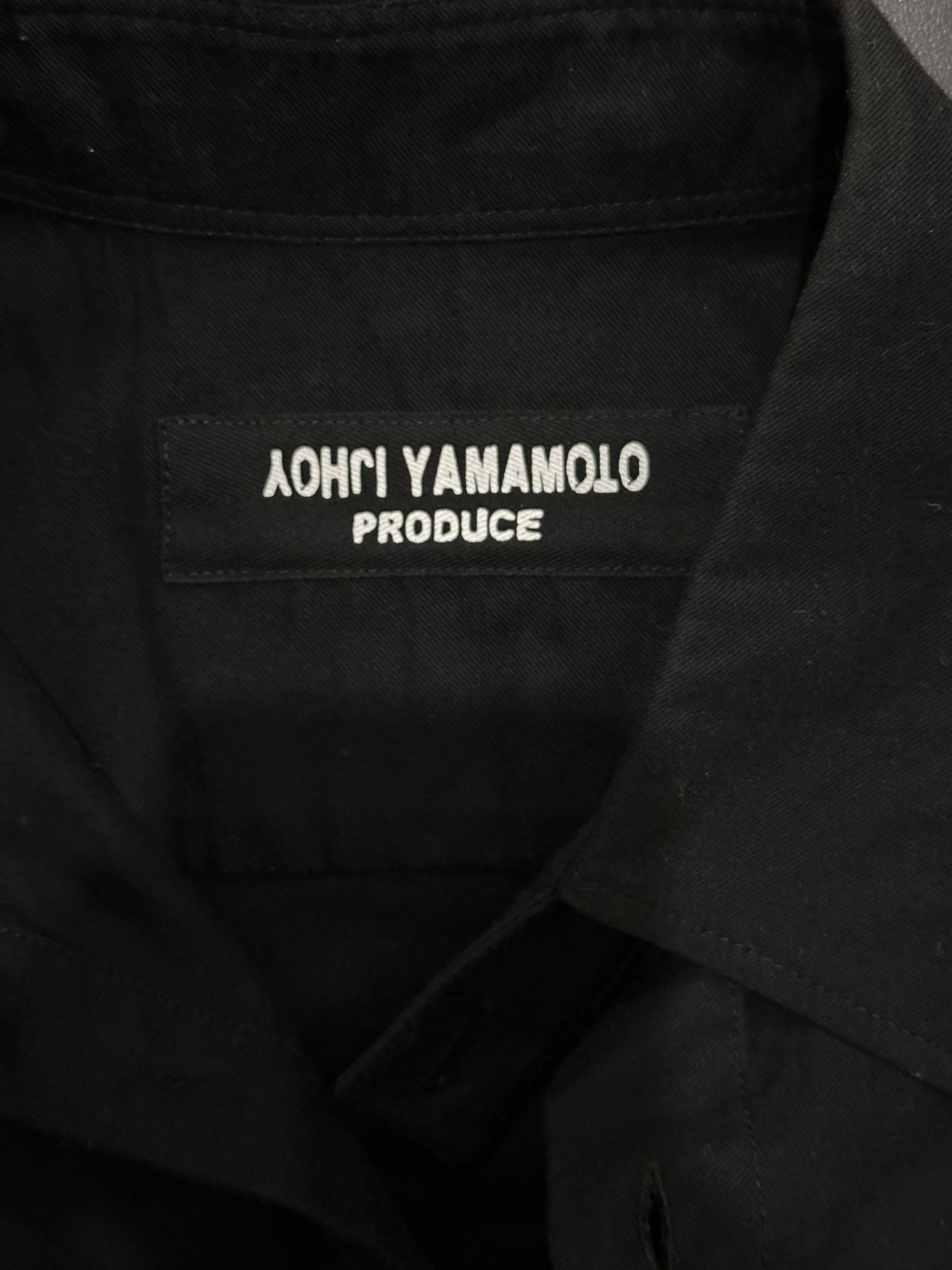 Yohji Yamamoto Yohji Yamamoto Pour Homme Steff Logo button up Shirts Size US L / EU 52-54 / 3 - 3 Thumbnail