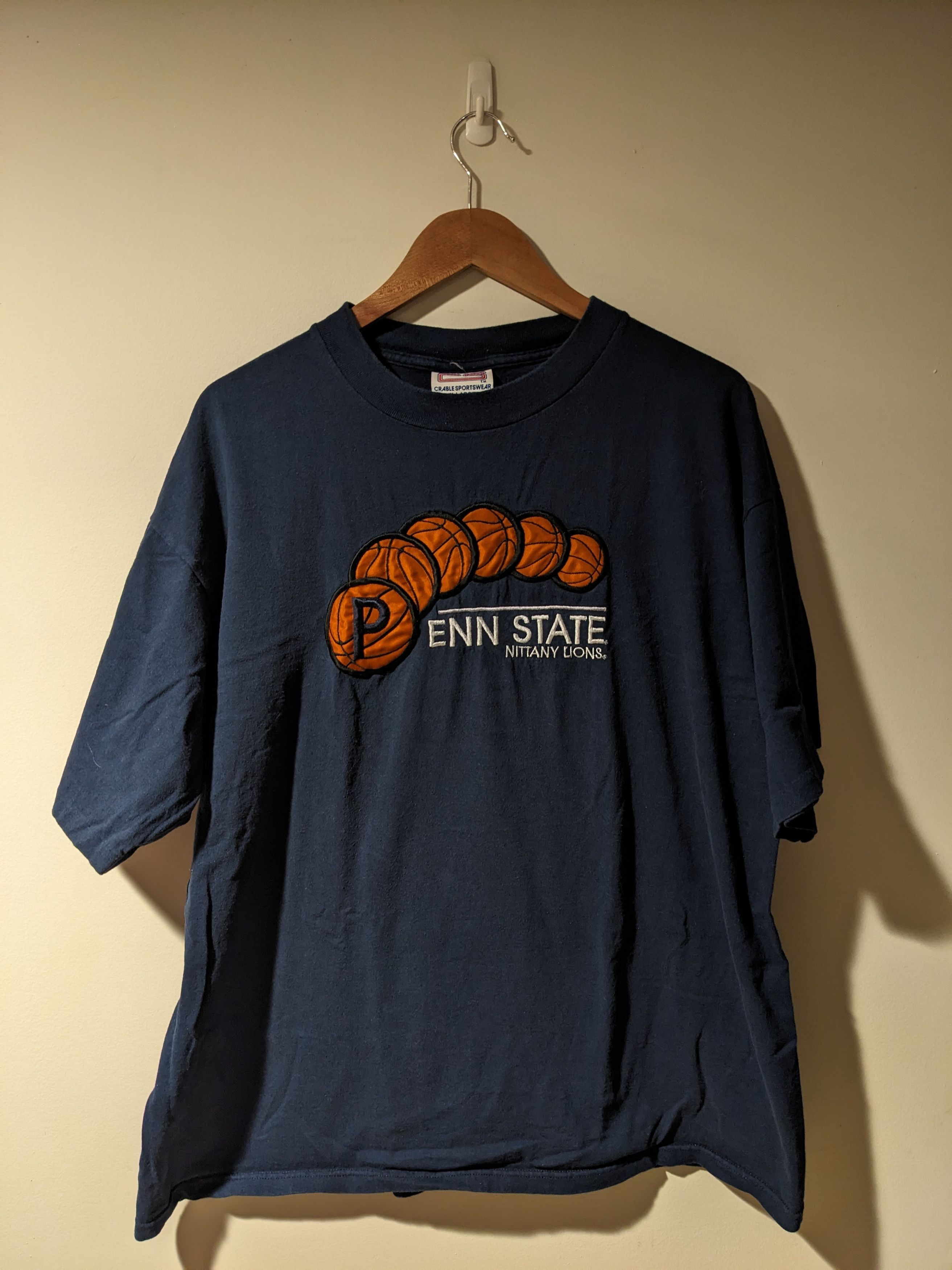 NCAA Vintage 90s Penn State Nittany Lion College T-Shirt Size US XL / EU 56 / 4 - 1 Thumbnail
