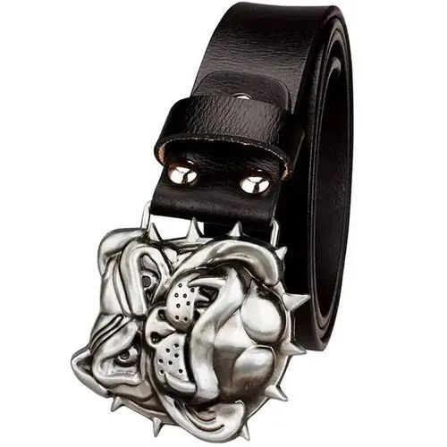 Designer Megumi x Reiya 115cm Angry BullDog Punk Y2k Buckle Belt Size ONE SIZE - 8 Thumbnail
