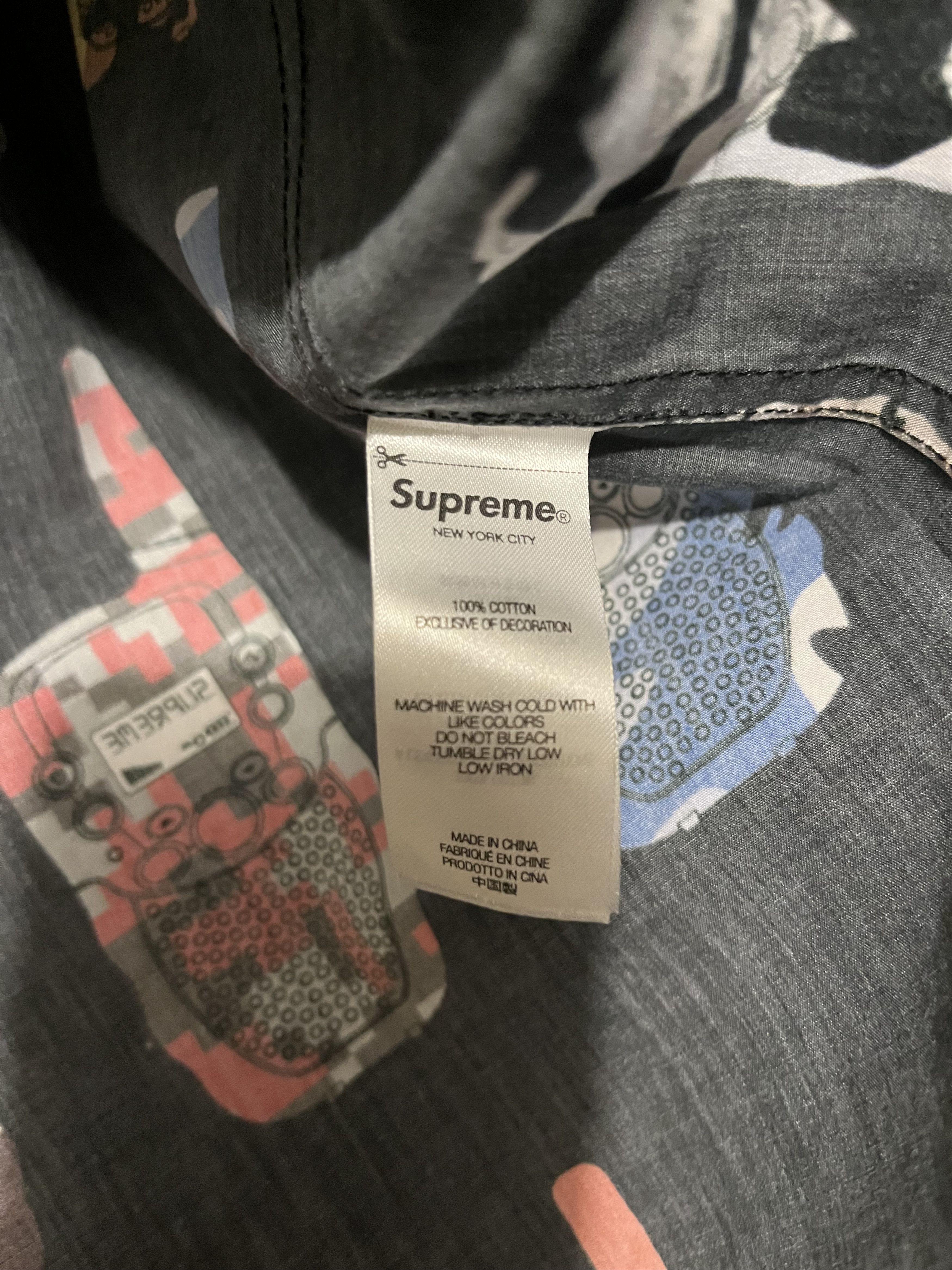 Supreme supreme walkie talkie shirt Size US M / EU 48-50 / 2 - 3 Thumbnail