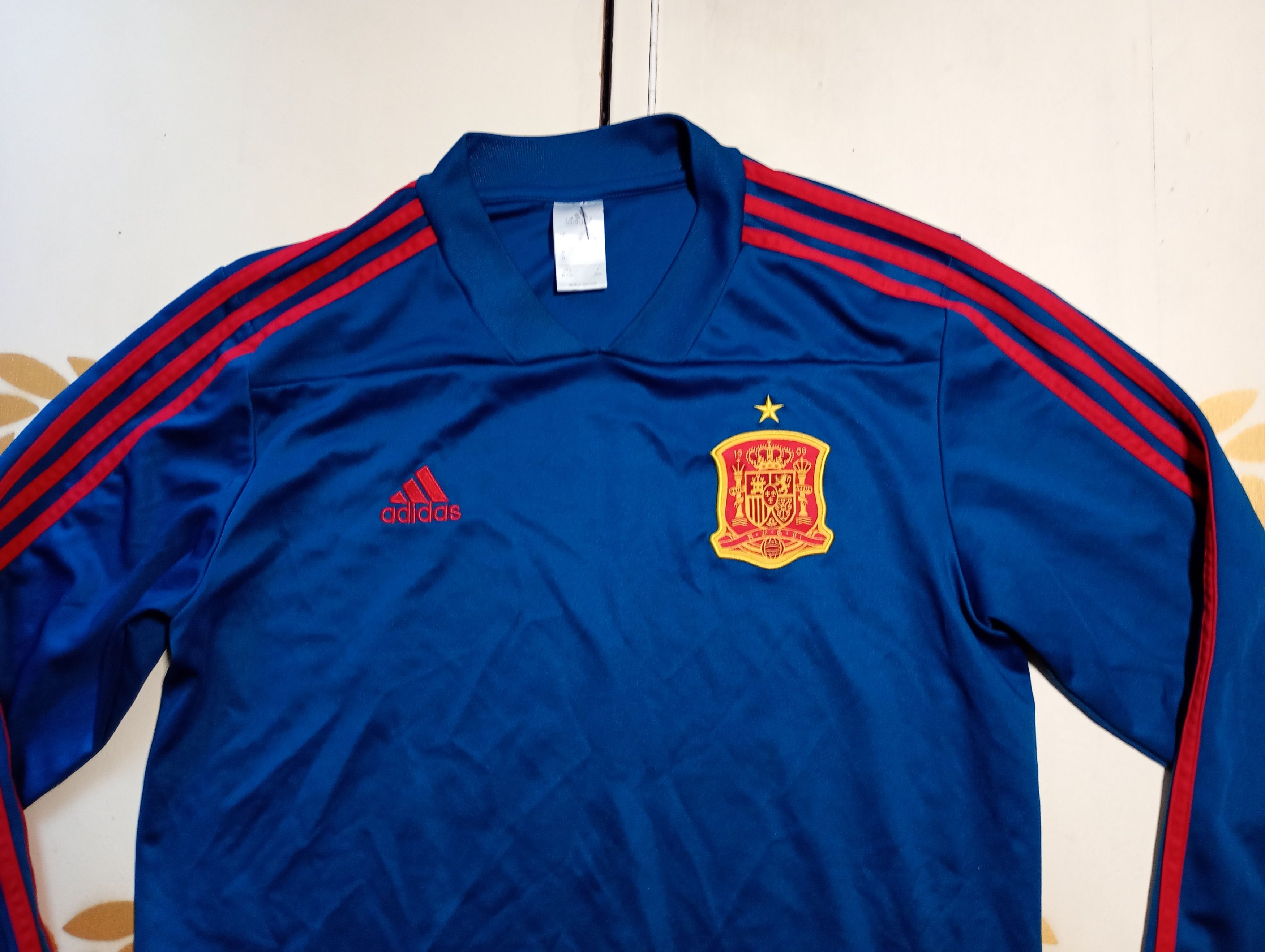 Adidas Adidas Spain Training Top 2017-2018 Size US XL / EU 56 / 4 - 4 Thumbnail