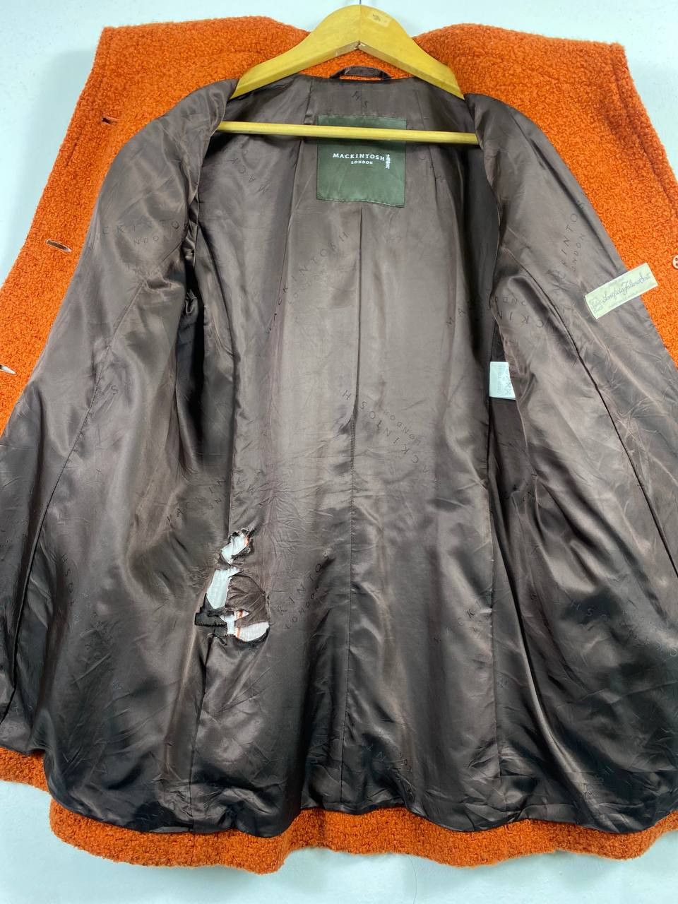 Mackintosh mackintosh long wool jacket nice design Size US S / EU 44-46 / 1 - 2 Thumbnail