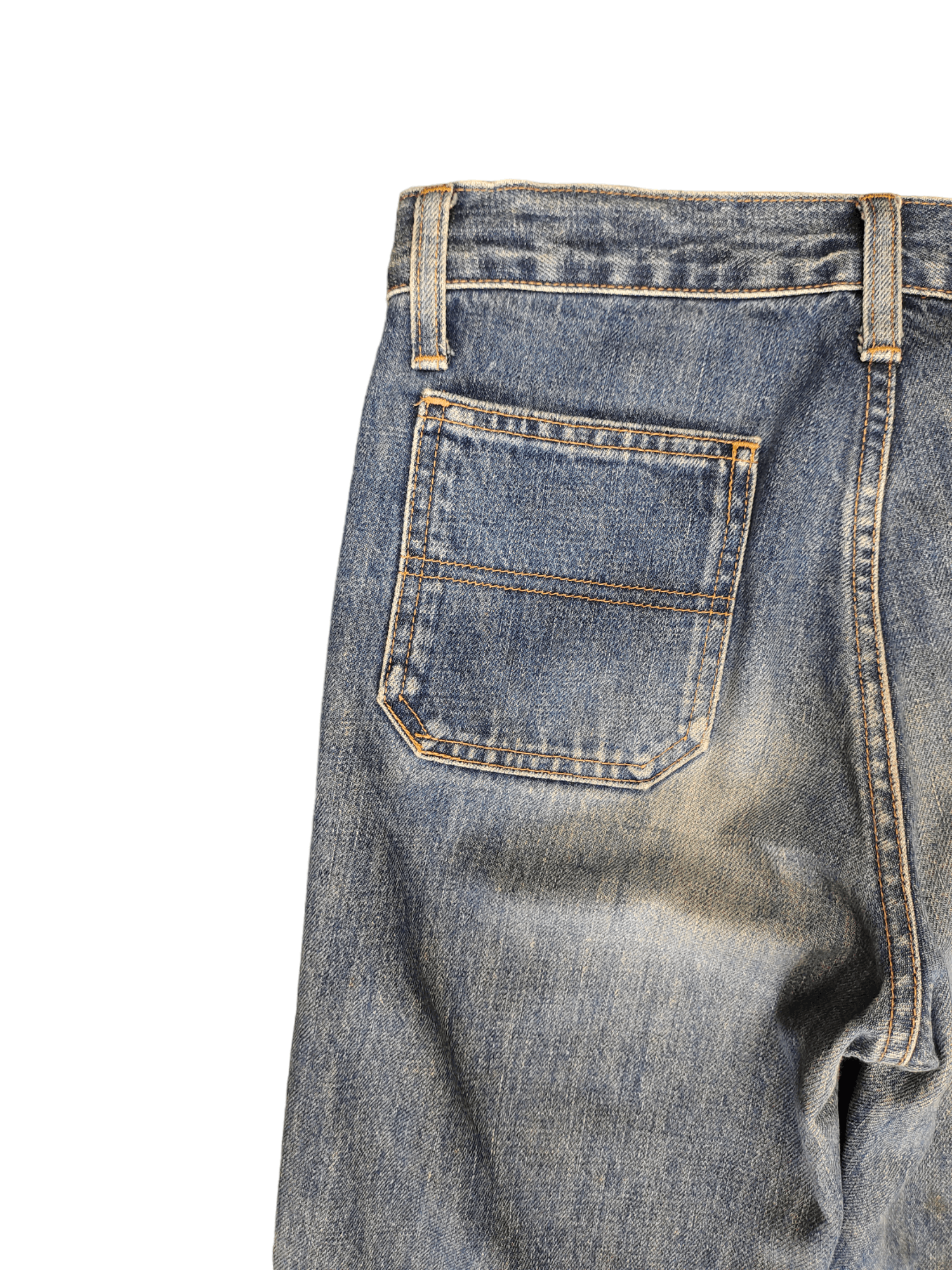 Big John Super Flare Jeans Big John Bell Bottom Denim Y2k Size US 28 / EU 44 - 15 Thumbnail