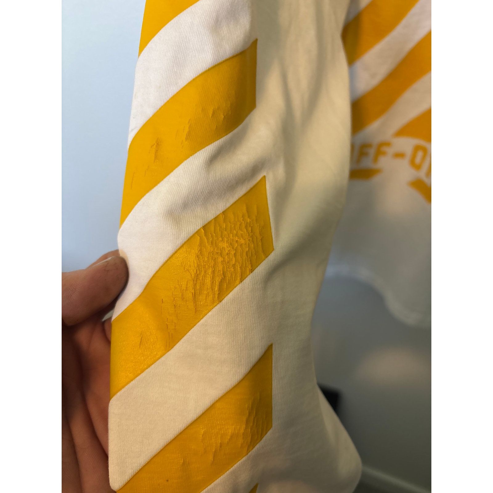 Moncler Moncler X Off-White heavy LS tee Size US XXL / EU 58 / 5 - 9 Thumbnail