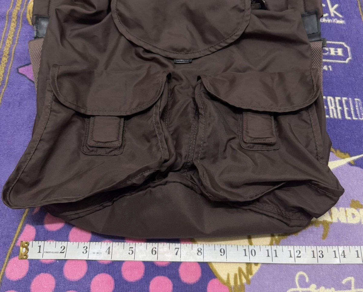 Yohji Yamamoto Y'SACCS POUR HOMME Yohji Yamamoto Backpack Size ONE SIZE - 11 Thumbnail