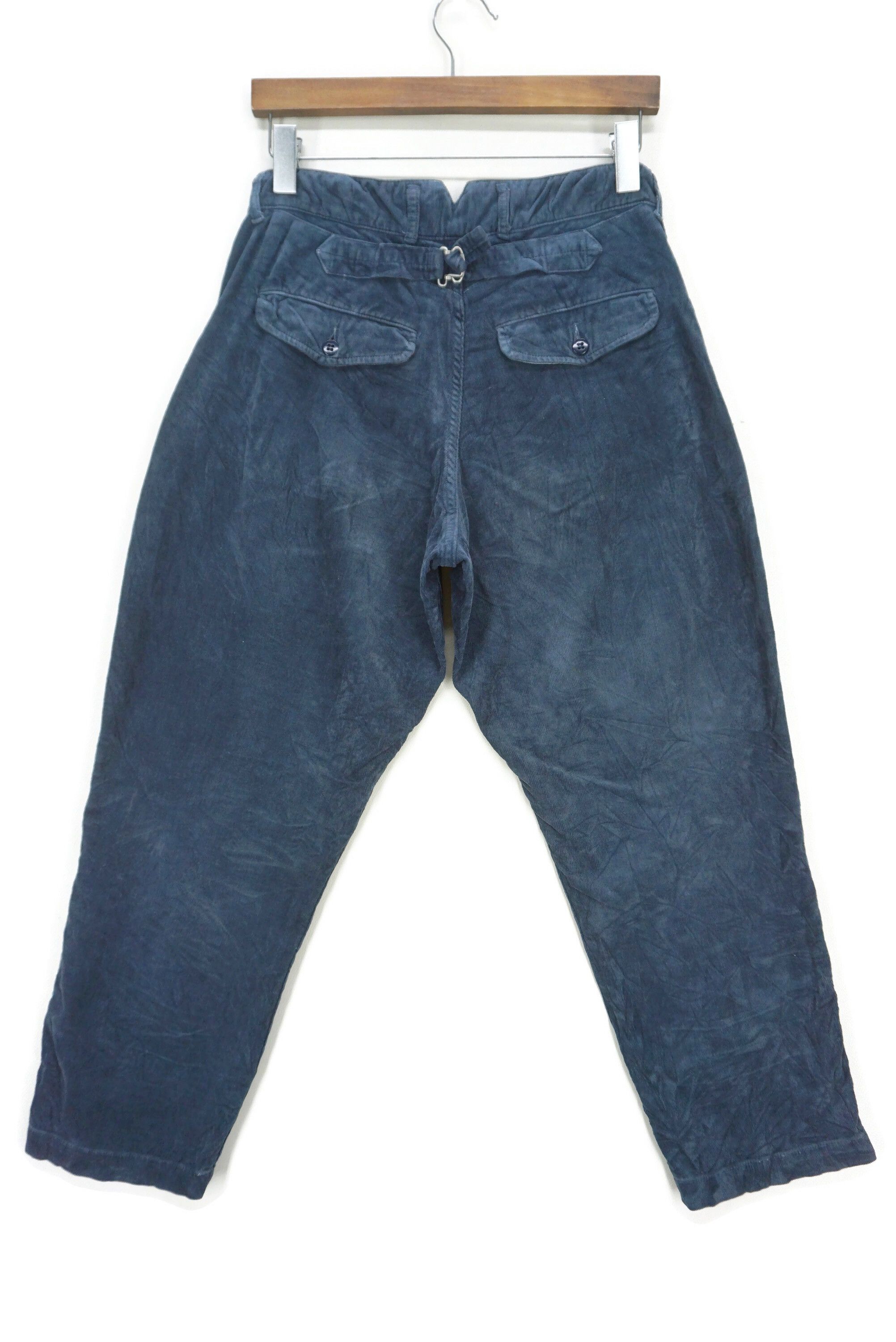 Japanese Brand Domingo Pants Size W29xL25.5 Baggy Cropped Corduroy Jorts Size US 28 / EU 44 - 2 Thumbnail