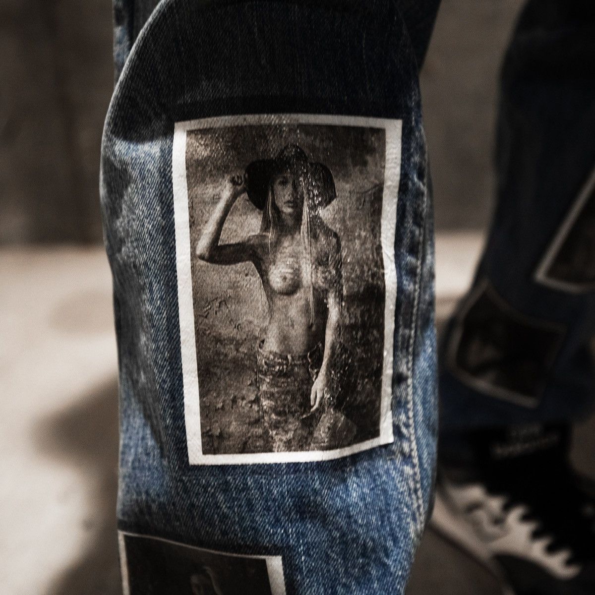 Kapital Nude Girl Denim Size US 30 / EU 46 - 9 Thumbnail