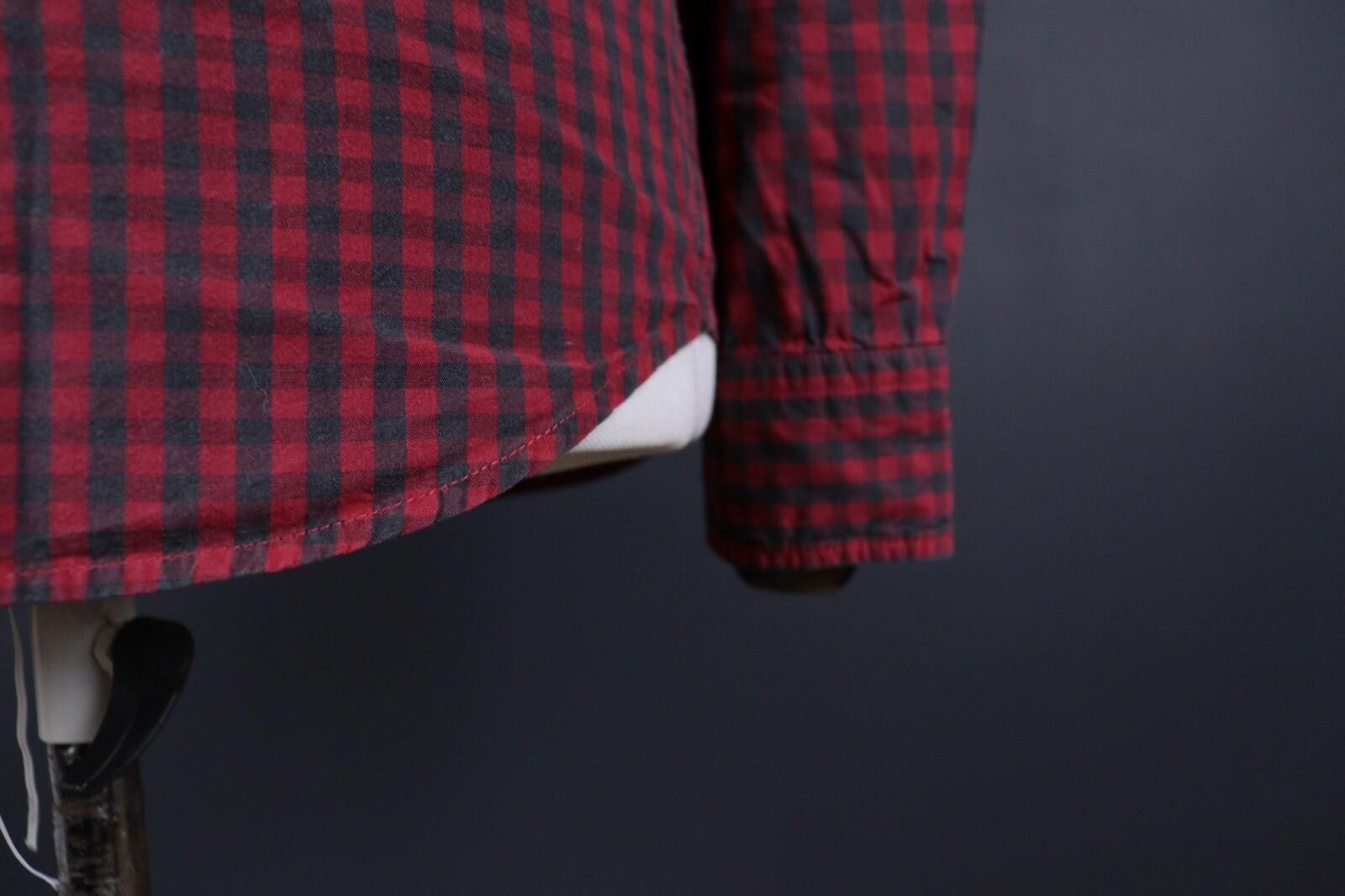 Desigual Desigual Regular Fit Red Check Button Down Shirt Size S Size US S / EU 44-46 / 1 - 4 Thumbnail