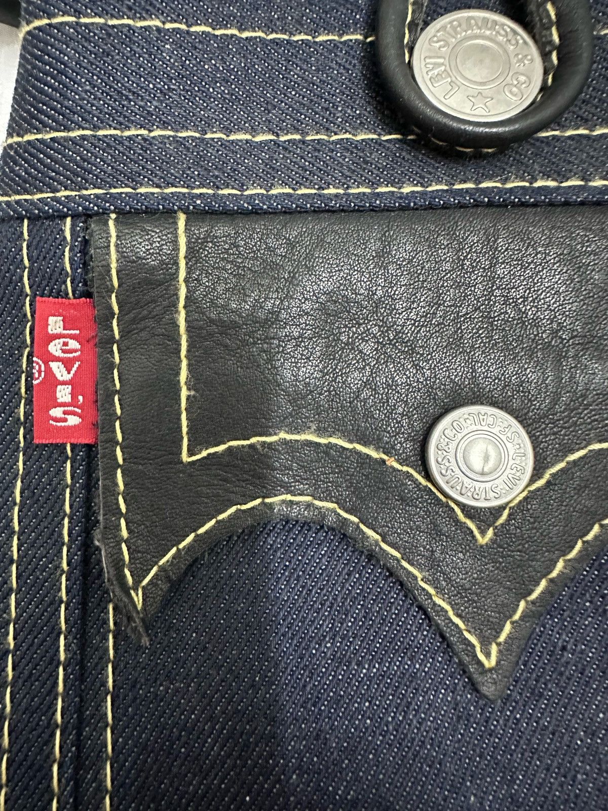 If Six Was Nine × Levi's Vintage Clothing Levi's Strauss & Co Denim Custom Sling Bag Size ONE SIZE - 4 Thumbnail