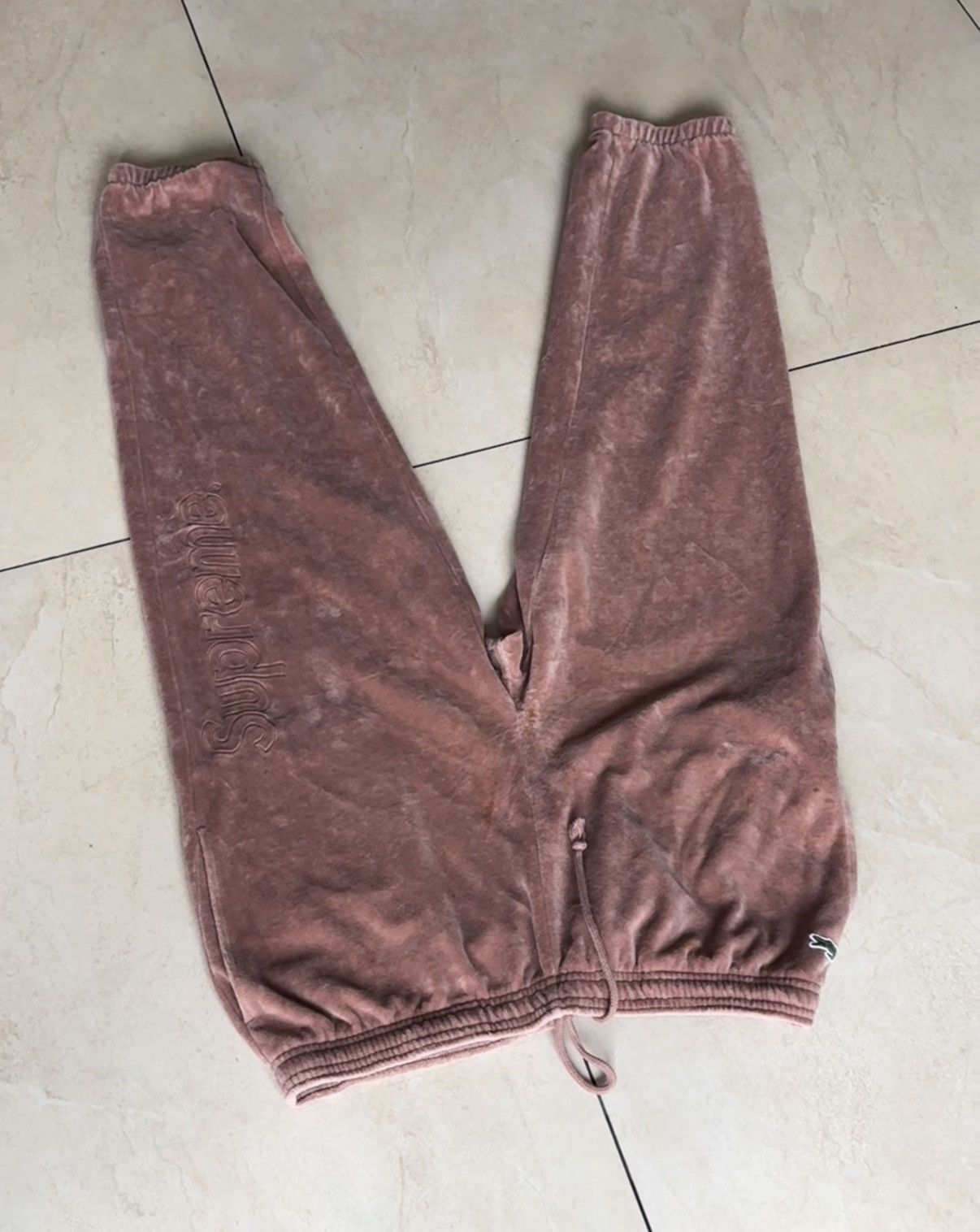 Supreme Supreme x Lacoste Sweatpants K21 Size US 34 / EU 50 - 2 Thumbnail