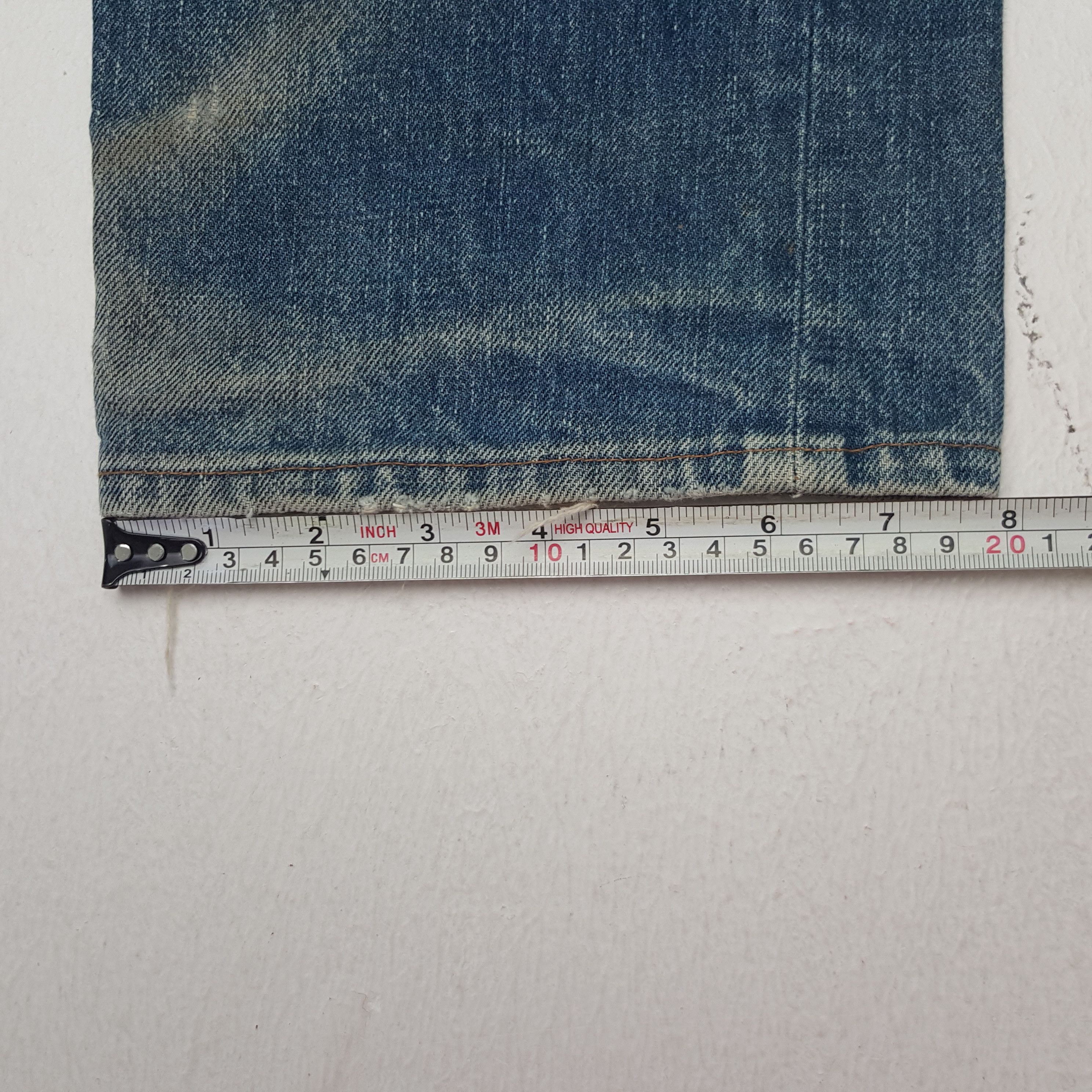 If Six Was Nine × Japanese Brand × Vintage Vintage Evis Japanese Brand Daicock Custom Art Jeans Size US 26 / EU 42 - 13 Thumbnail