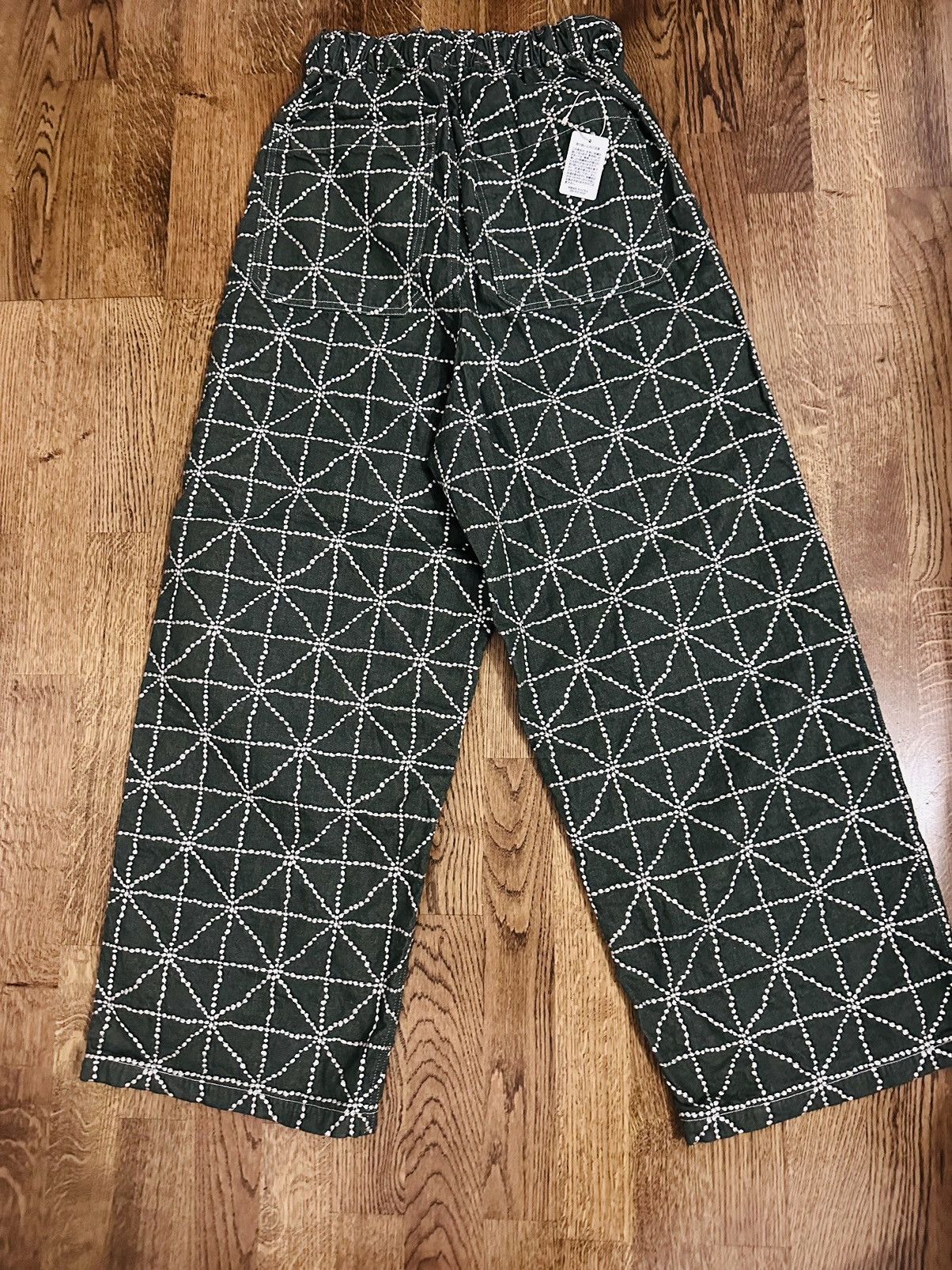 Kapital Kapital 8oz Color Denim FOLK-DOJO Embroidery EASY Pants Size US 32 / EU 48 - 6 Thumbnail