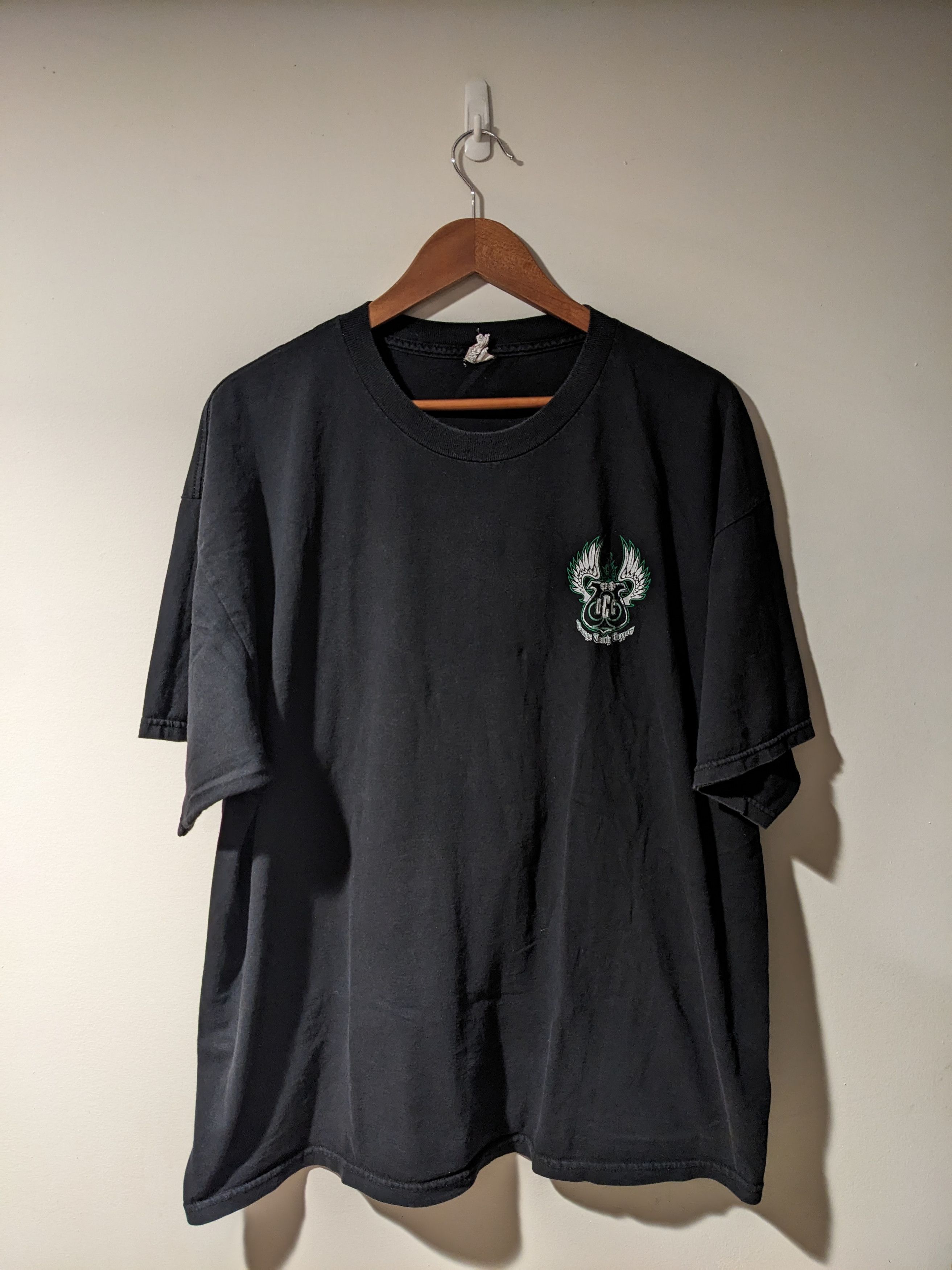 Harley Davidson × Vintage × West Coast Choppers Vintage Y2K Orange Country Choppers Motorcycle Dice T-Shirt Size US XXL / EU 58 / 5 - 3 Thumbnail