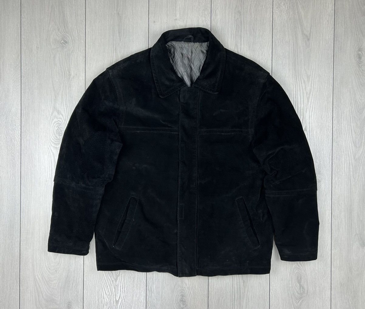 Vintage Leather Jacket Vintage Black Size M Size US M / EU 48-50 / 2 - 1 Thumbnail