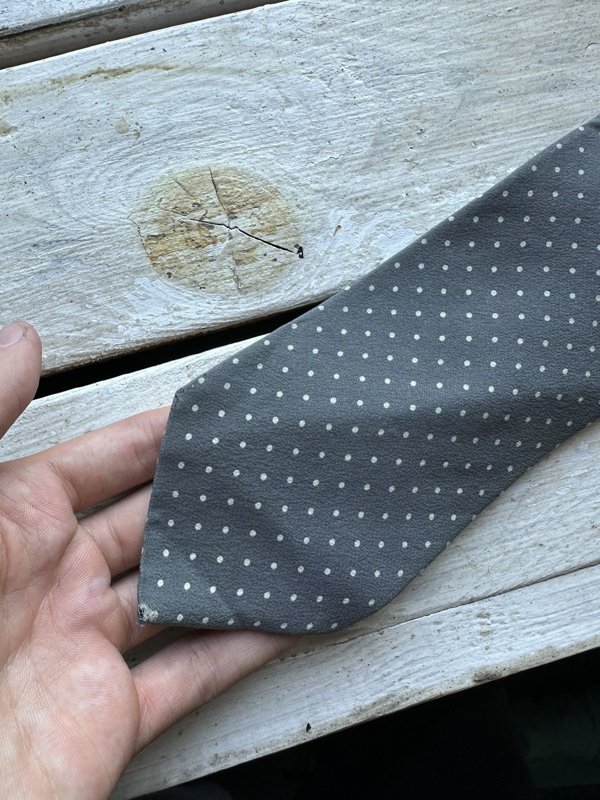 Christian Dior Monsieur ARCHIVE🚨 CHRISTIAN DIOR Tie monogram GRAY rare monsieur Size ONE SIZE - 9 Thumbnail