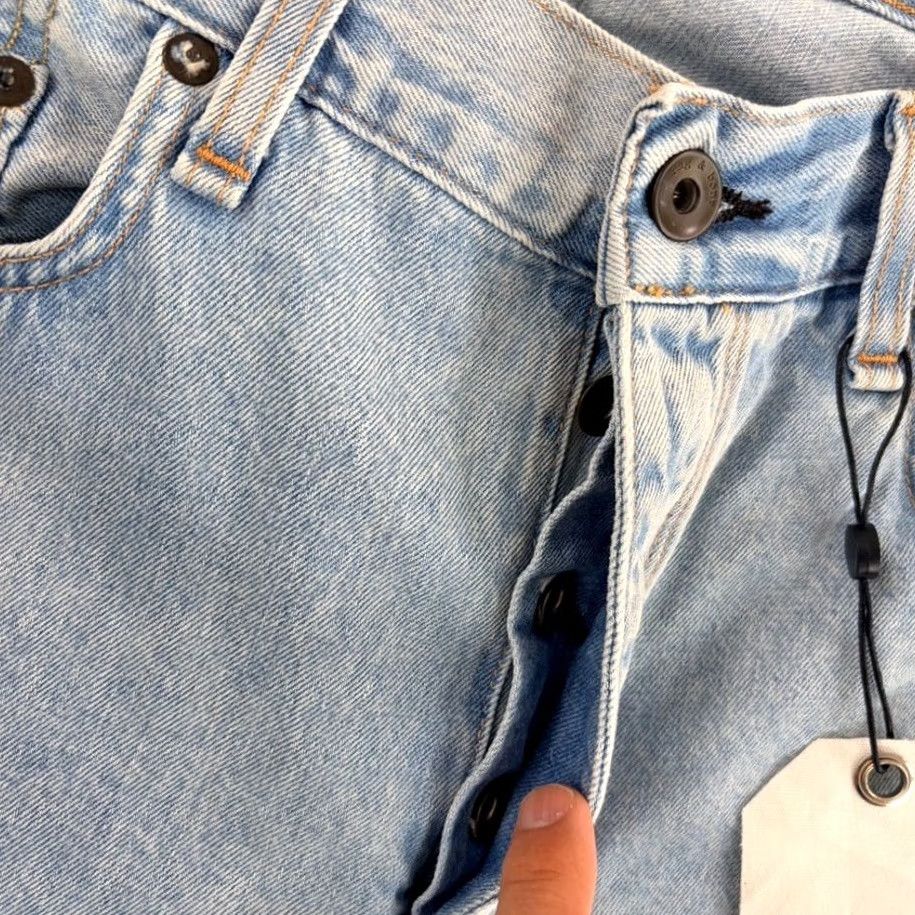 Rag & Bone rag & bone Fit 2 Slim Jeans Button Fly 5-Pocket Denim Bleach Blue 36x33 USA Made NWT Men IUSA USA Size US 36 / EU 52 - 6 Thumbnail