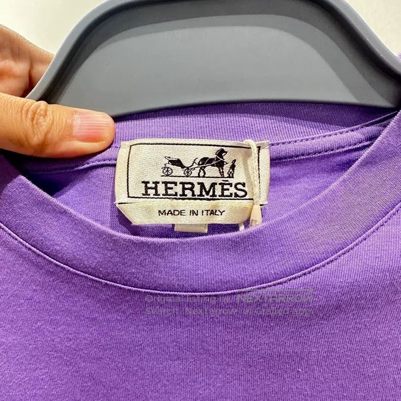 Hermes Hermes Classic Solid Color T-Shirt Size XS / US 0-2 / IT 36-38 - 3 Thumbnail