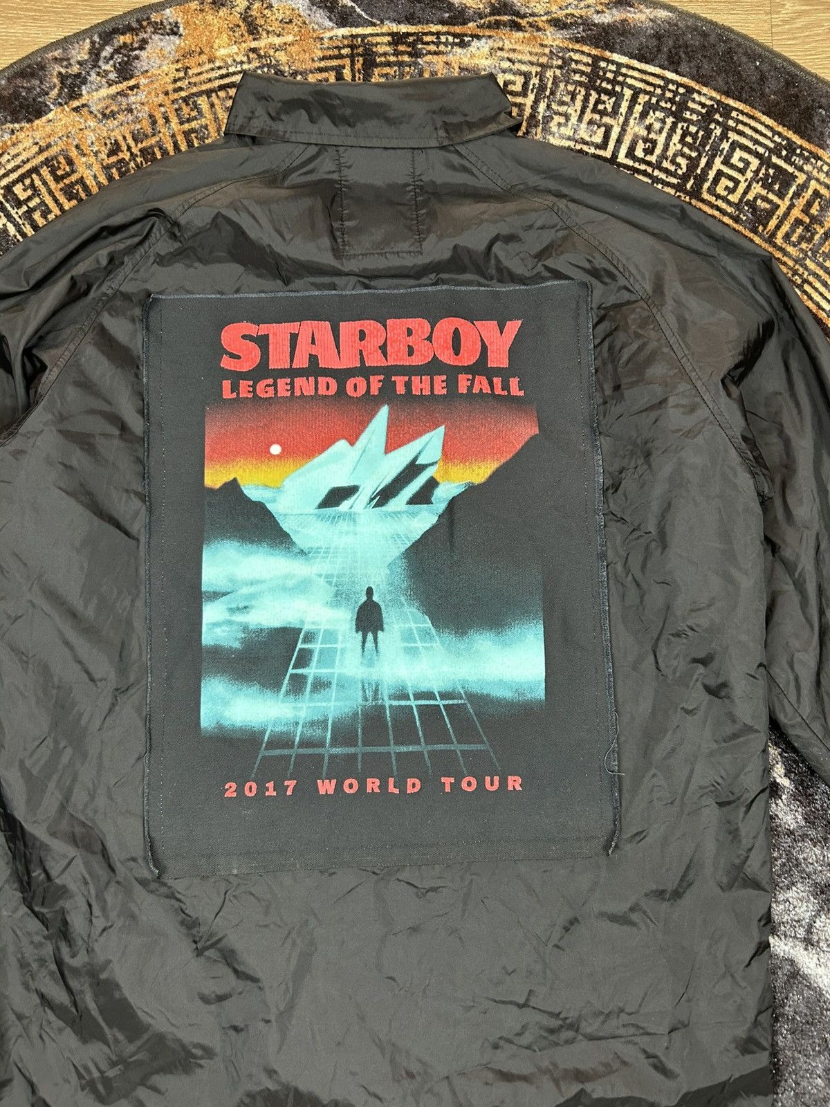 The Weeknd × Vintage Kurtka The Weeknd Coach Jacket Starboy Global Tour 2017 Size US L / EU 52-54 / 3 - 5 Thumbnail