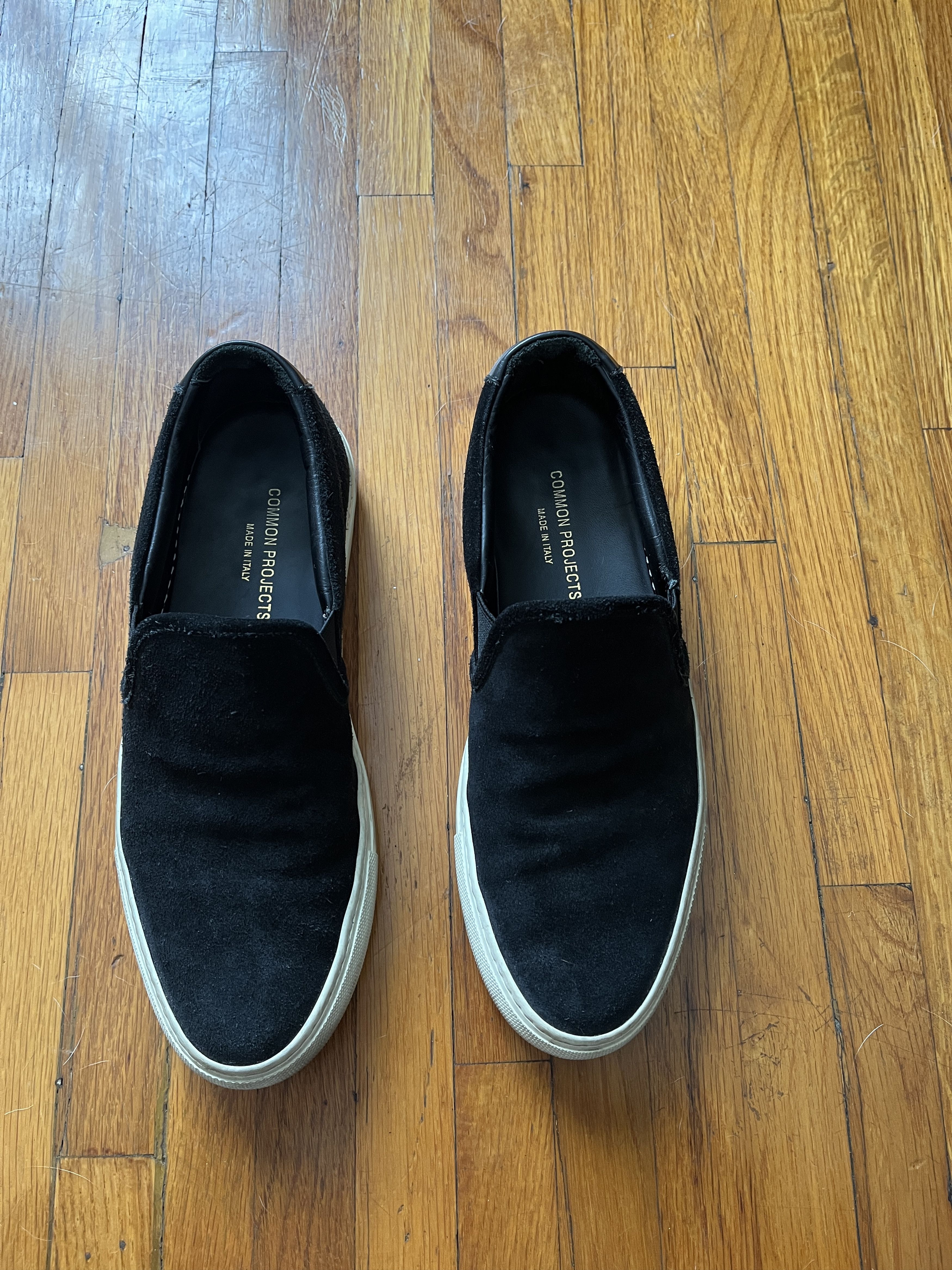 Common Projects Common Projects Slip On Suede Black Size US 7 / EU 40 - 5 Thumbnail