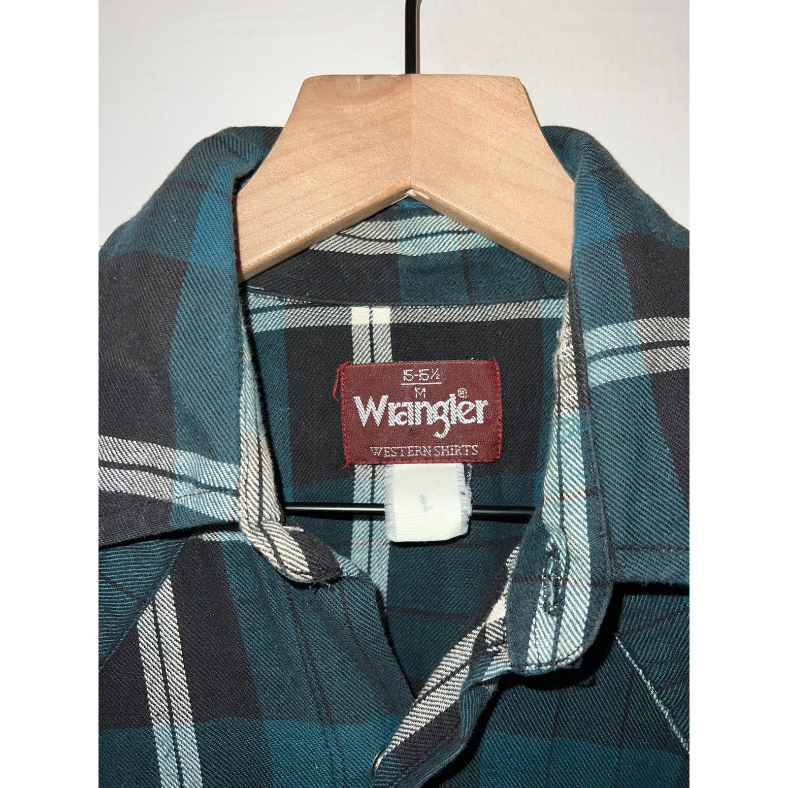 Wrangler Vintage Wrangler Pearl Snap Western Button Up Shirt VTG M Size US M / EU 48-50 / 2 - 7 Thumbnail