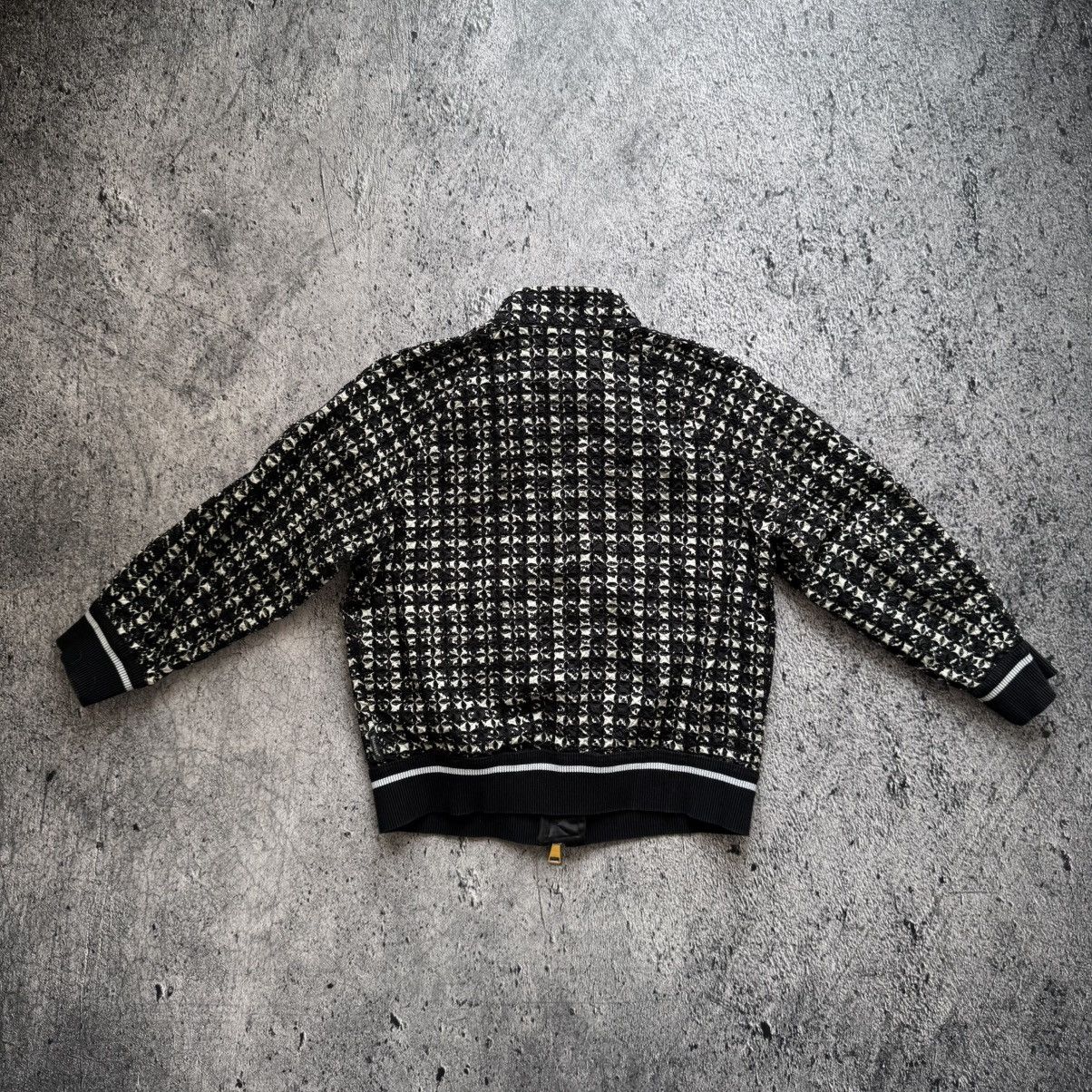 Moncler Moncler tweed print fiadone jacket black womens M size Size M / US 6-8 / IT 42-44 - 20 Thumbnail