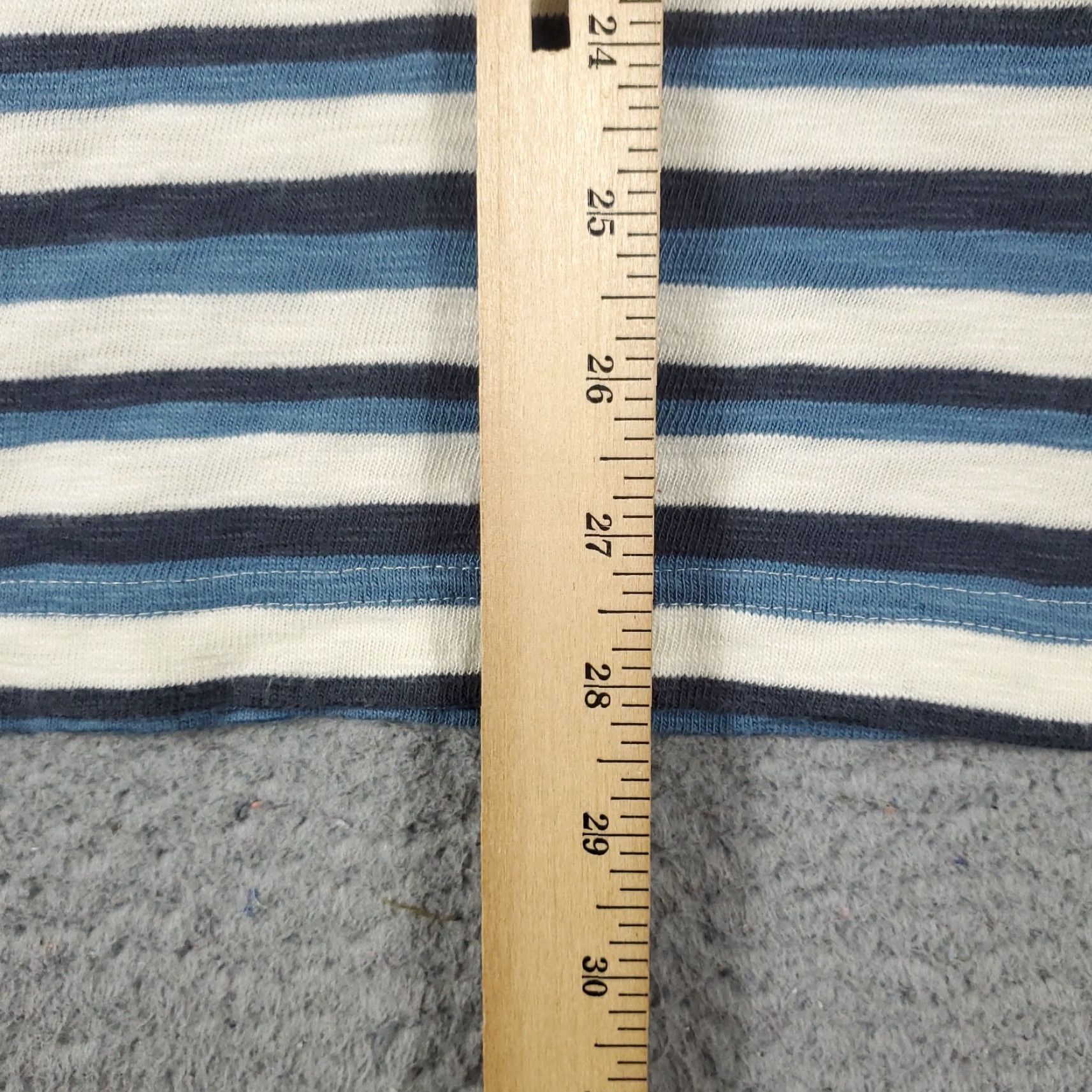 Tommy Hilfiger Tommy Hilfiger Shirt Mens XL Blue Striped Polo Cotton Logo Button Front Classic Preppy Mens Size US XL / EU 56 / 4 - 6 Thumbnail