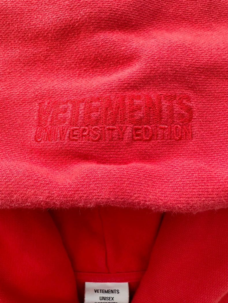 Vetements Vetements Unavailable 19AW Academic Style Printed Hoodie S Size US S / EU 44-46 / 1 - 5 Thumbnail