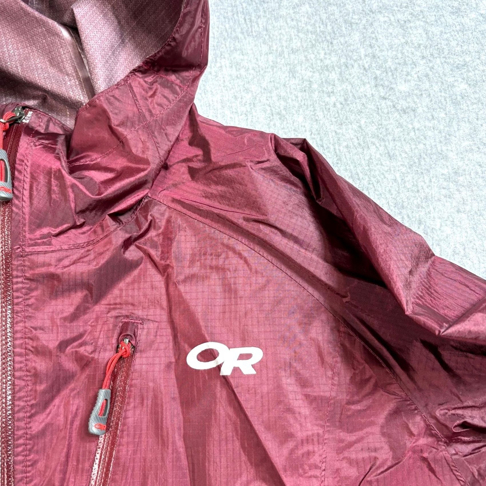 Outdoor Research Outdoor Research Jacket Womens Small Pertex Shield Hooded Windbreaker Packable Water Resistant Size S / US 4 / IT 40 - 6 Thumbnail