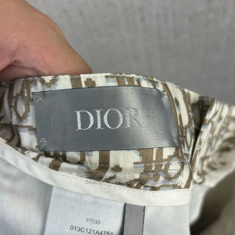 Dior Dior SS23 Full-Printed Logo High-Waisted Silk Casual Short Size US 30 / EU 46 - 4 Thumbnail