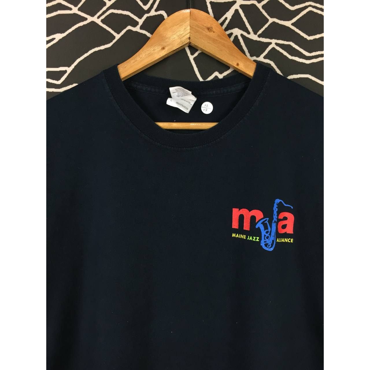 Gildan × Vintage Maine Jazz Alliance MJA Jazz Spoken Here Tee Size US L / EU 52-54 / 3 - 6 Thumbnail