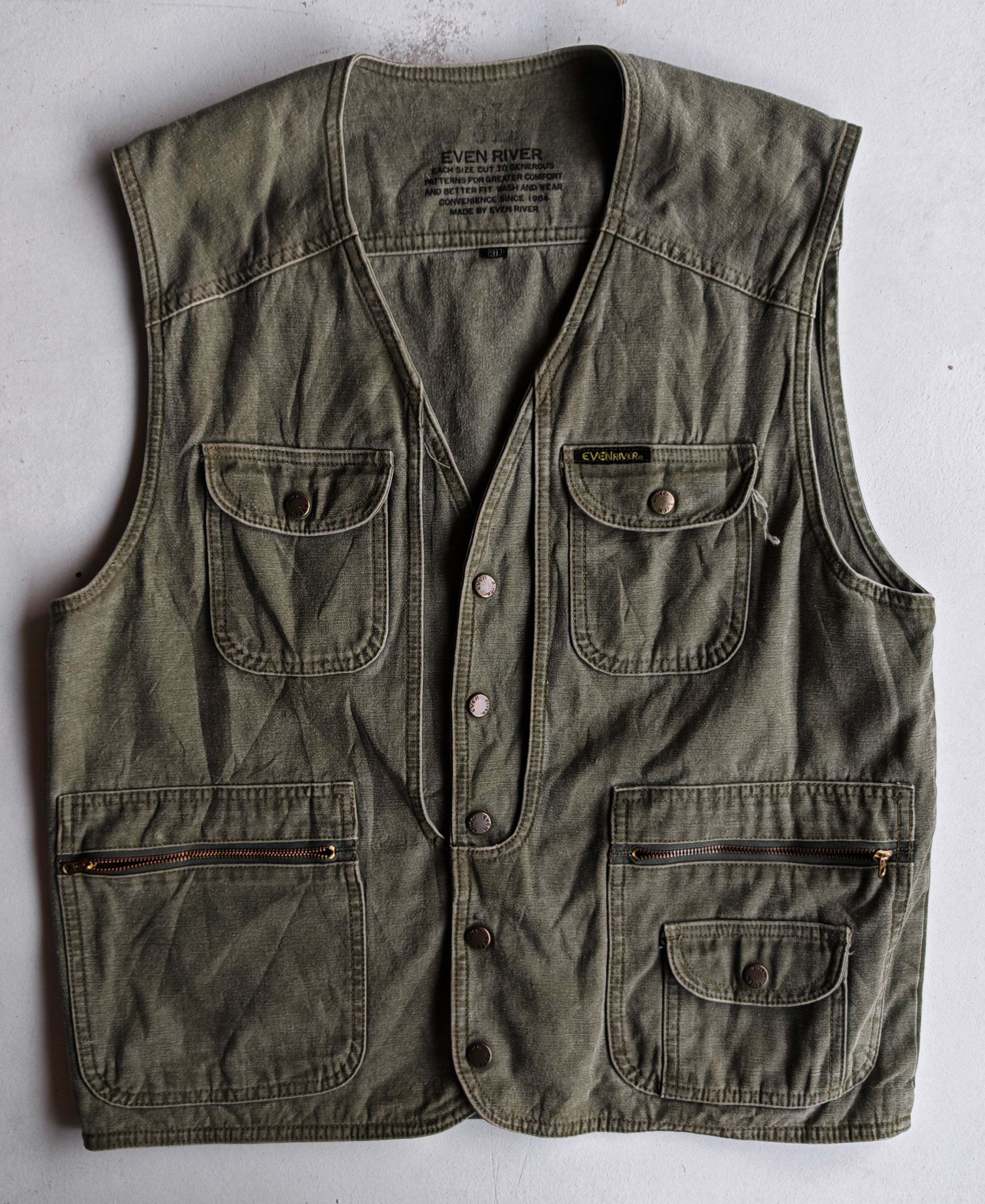 Japanese Brand Ever River Vest Size US L / EU 52-54 / 3 - 5 Thumbnail