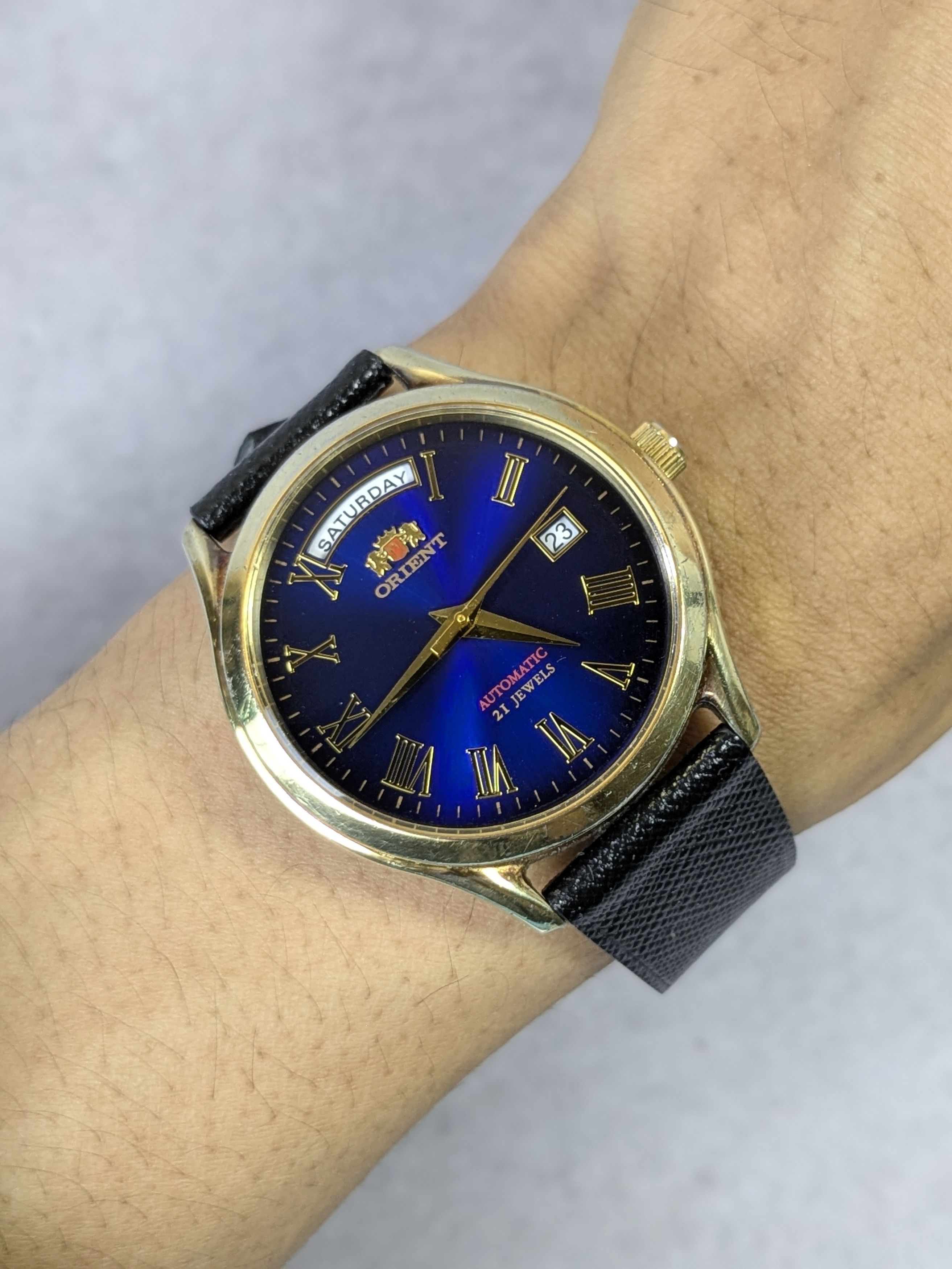 Orient Orient President Automatic Blue Dial Size ONE SIZE - 1 Thumbnail