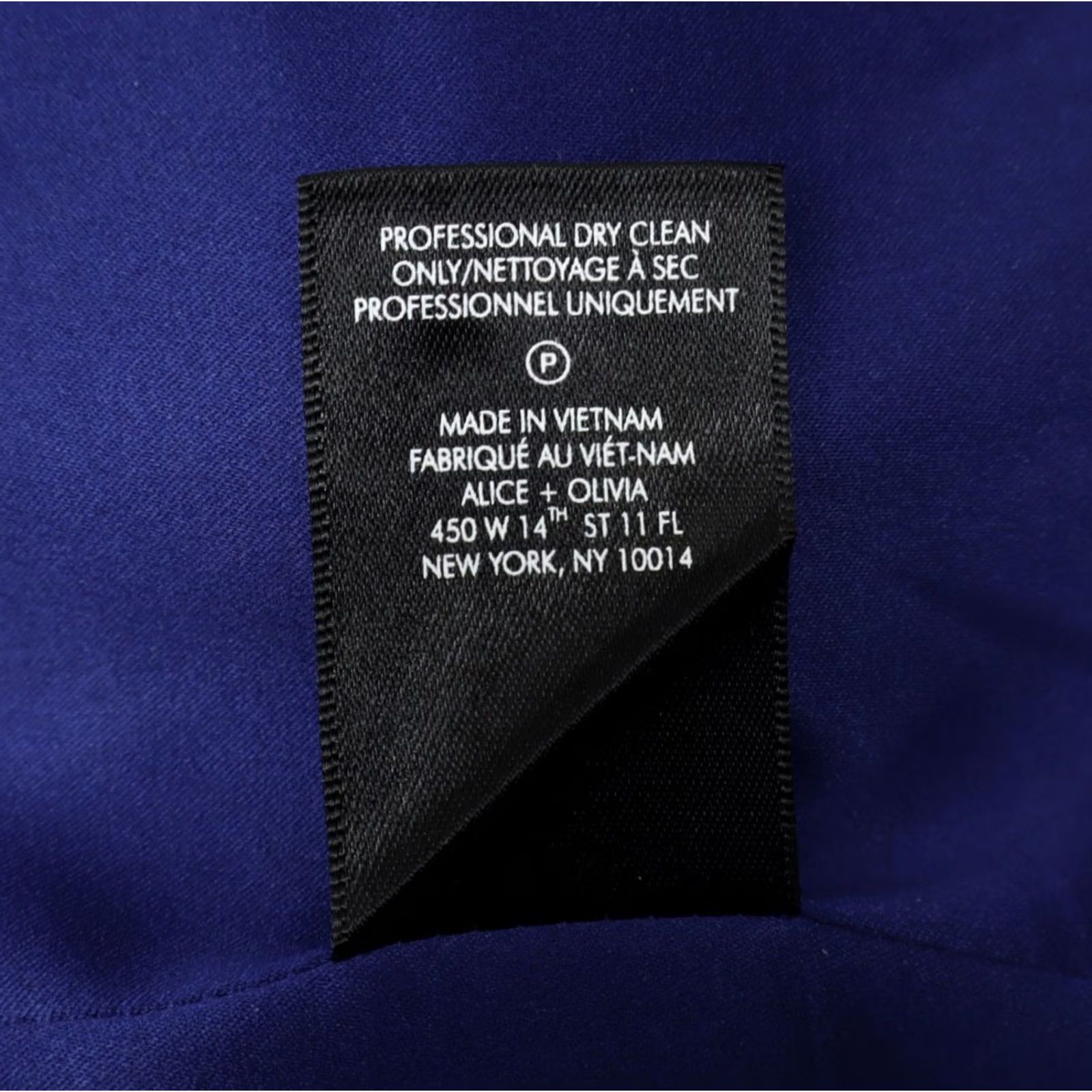 Alice + Olivia Alice & Olivia Blazer Linen Blend Azure Blue Sz 12 Women Jacket Coat Blazer Buttonless Hook & Eye Mid-Length Plain Lined Dry Clean Only Classic Fit Size XL / US 12-14 / IT 48-50 - 6 Thumbnail